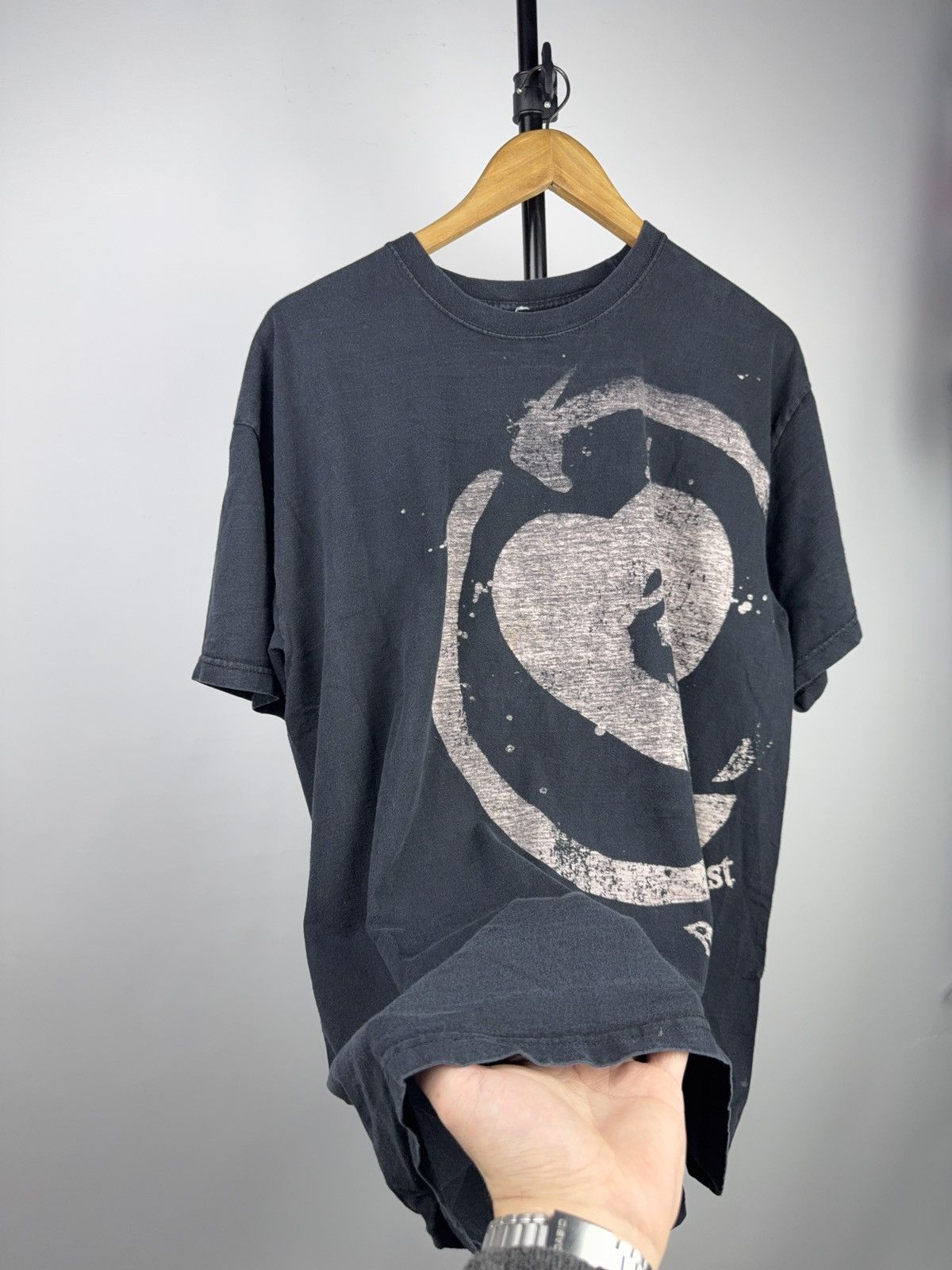 Band Tees 00s Rise Against Skull Fist Punk Band T-Shirt Vintage XL Size US XL / EU 56 / 4 - 9 Thumbnail