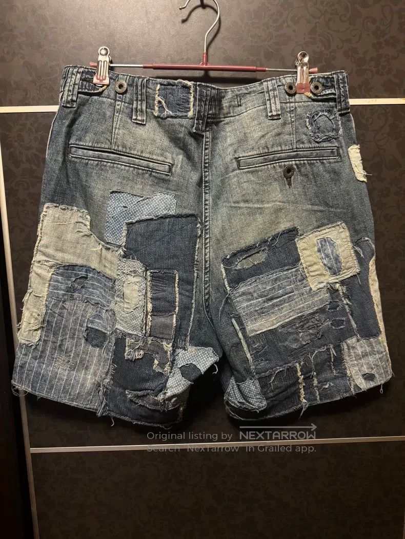 RRL Ralph Lauren RRL Ralph Lauren 2022 Summer New Baijia Fabric Splicing Sh Size US 32 / EU 48 - 2 Thumbnail