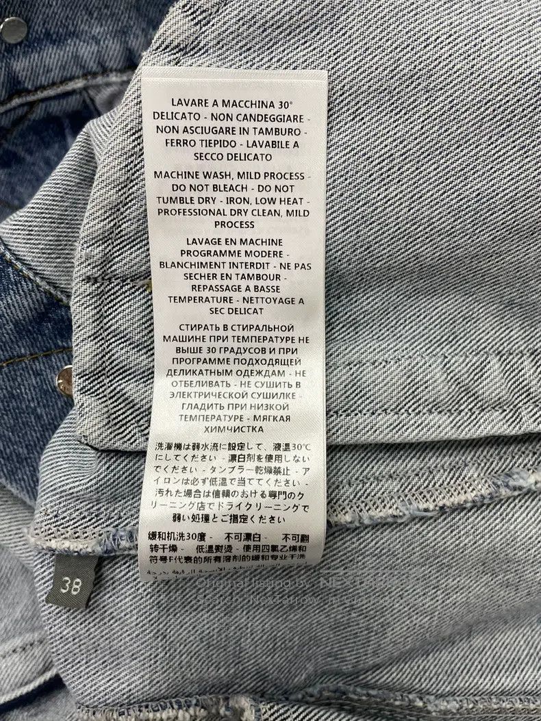 Alexander McQueen Alexander Mcqueen Two fake waisted denim jackets Size XS / US 0-2 / IT 36-38 - 7 Thumbnail