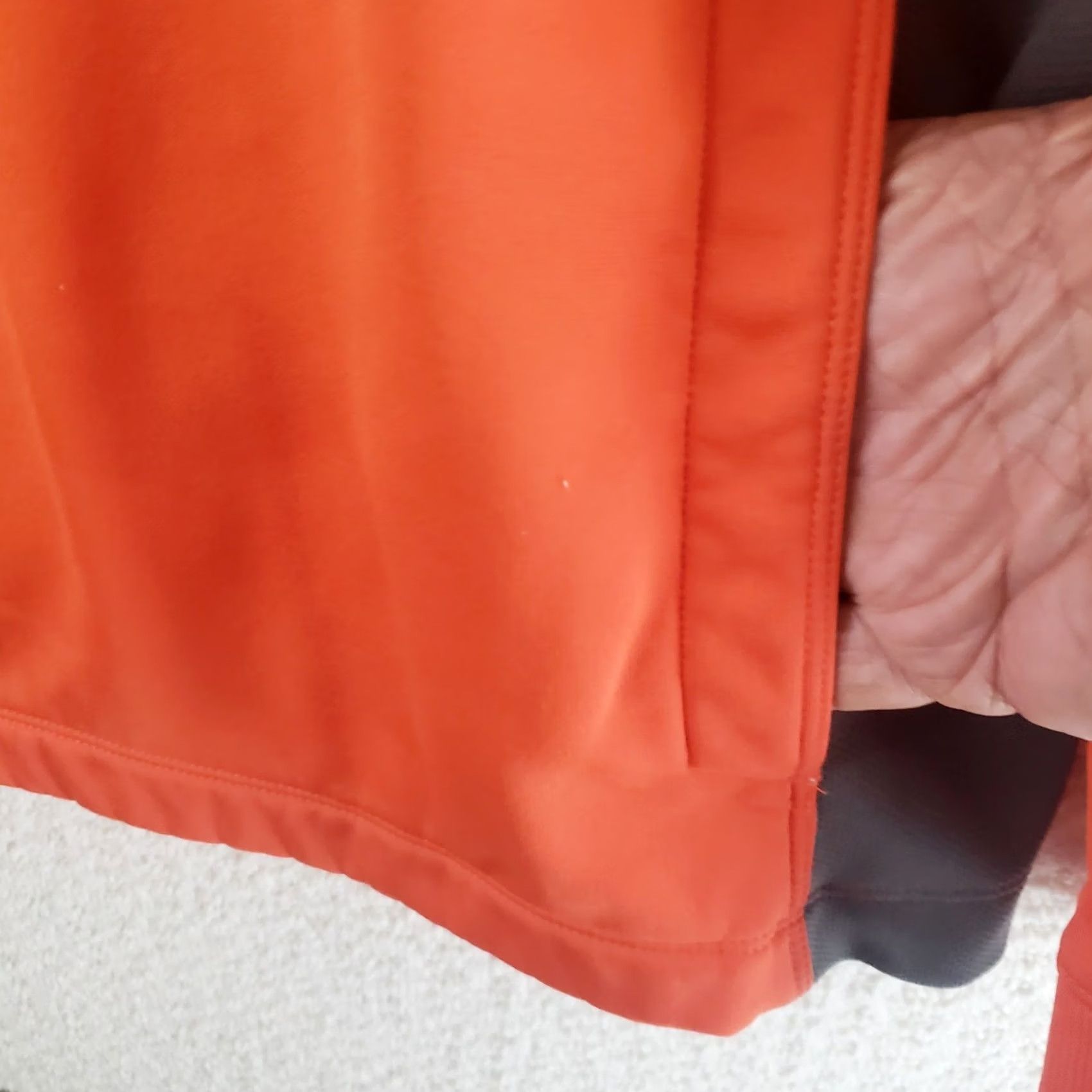 Nike Nike Golf Mens M Orange Tour Performance Therma-Fit 1/4 Zip Pullover SC Logo Shirt Size US L / EU 52-54 / 3 - 4 Thumbnail