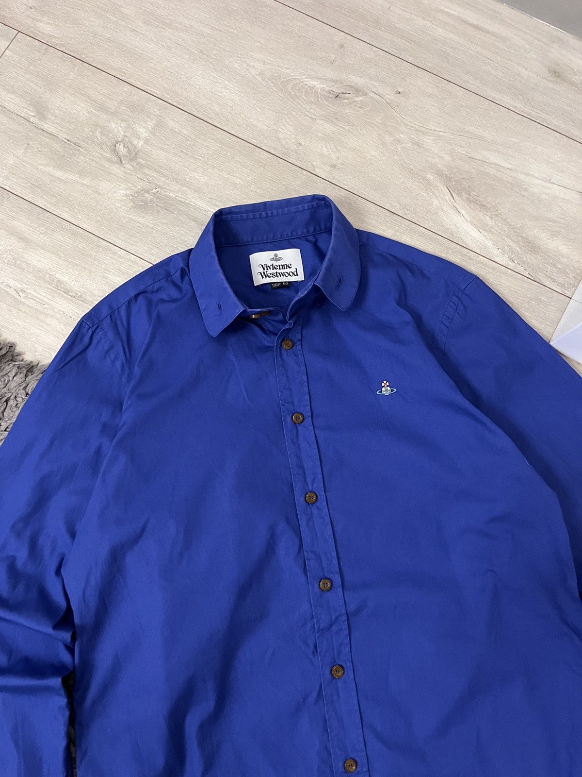Vivienne Westwood 🔥VIVIENNE WESTWOOD OLD MONEY ORB LOGO LUXURY SHIRT 00’S Y2K Size US M / EU 48-50 / 2 - 5 Thumbnail