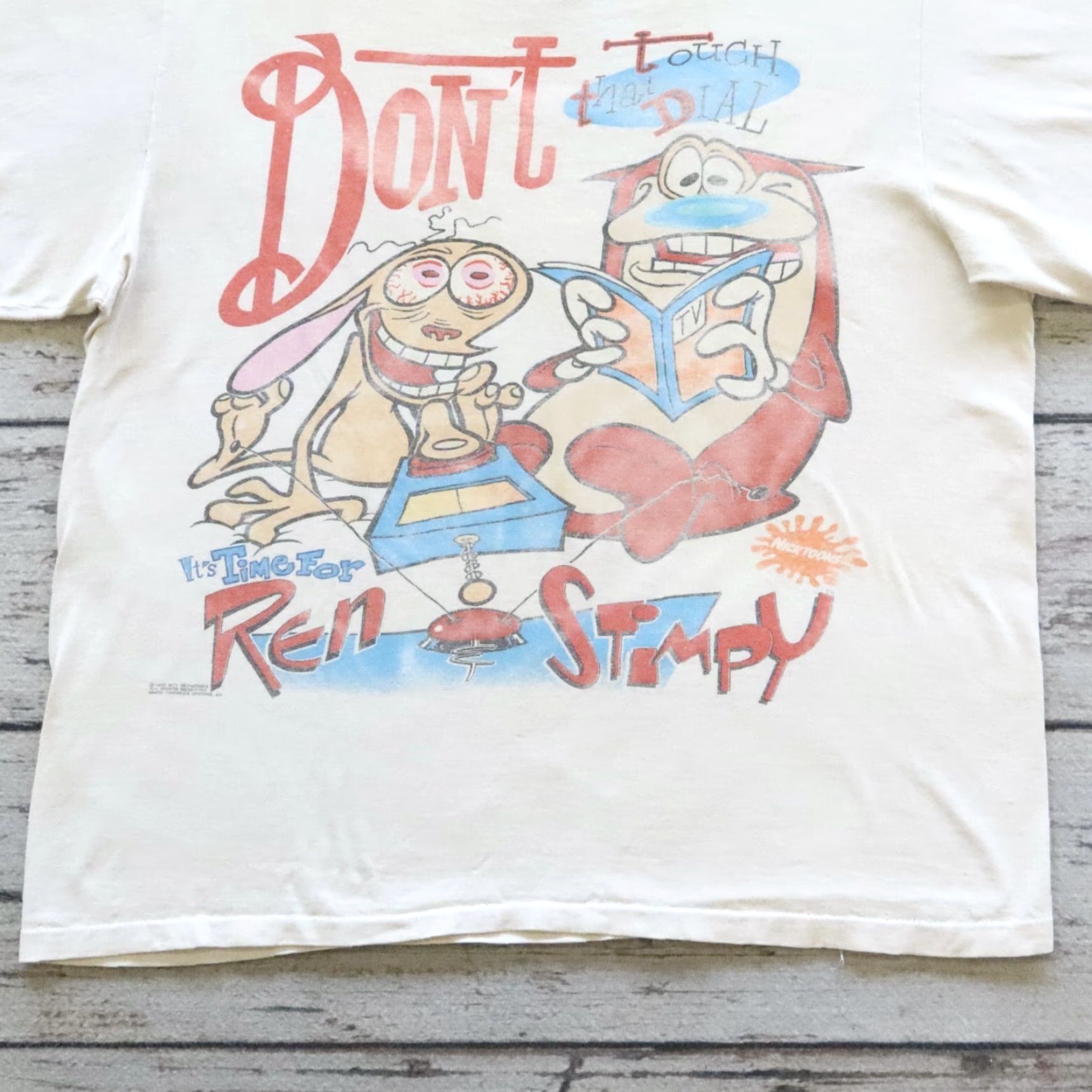 Nickelodeon VINTAGE Nickelodeon Tee Shirt L White Men United States USA Size US L / EU 52-54 / 3 - 3 Thumbnail