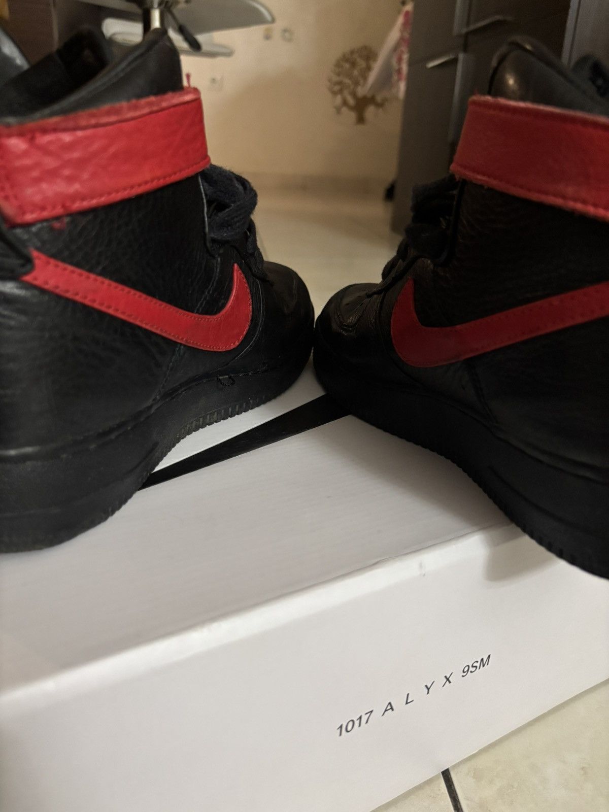 Alyx × Nike NIKE ALYX AIR FOCE 1 HIGH Size US 8.5 / EU 41-42 - 4 Thumbnail