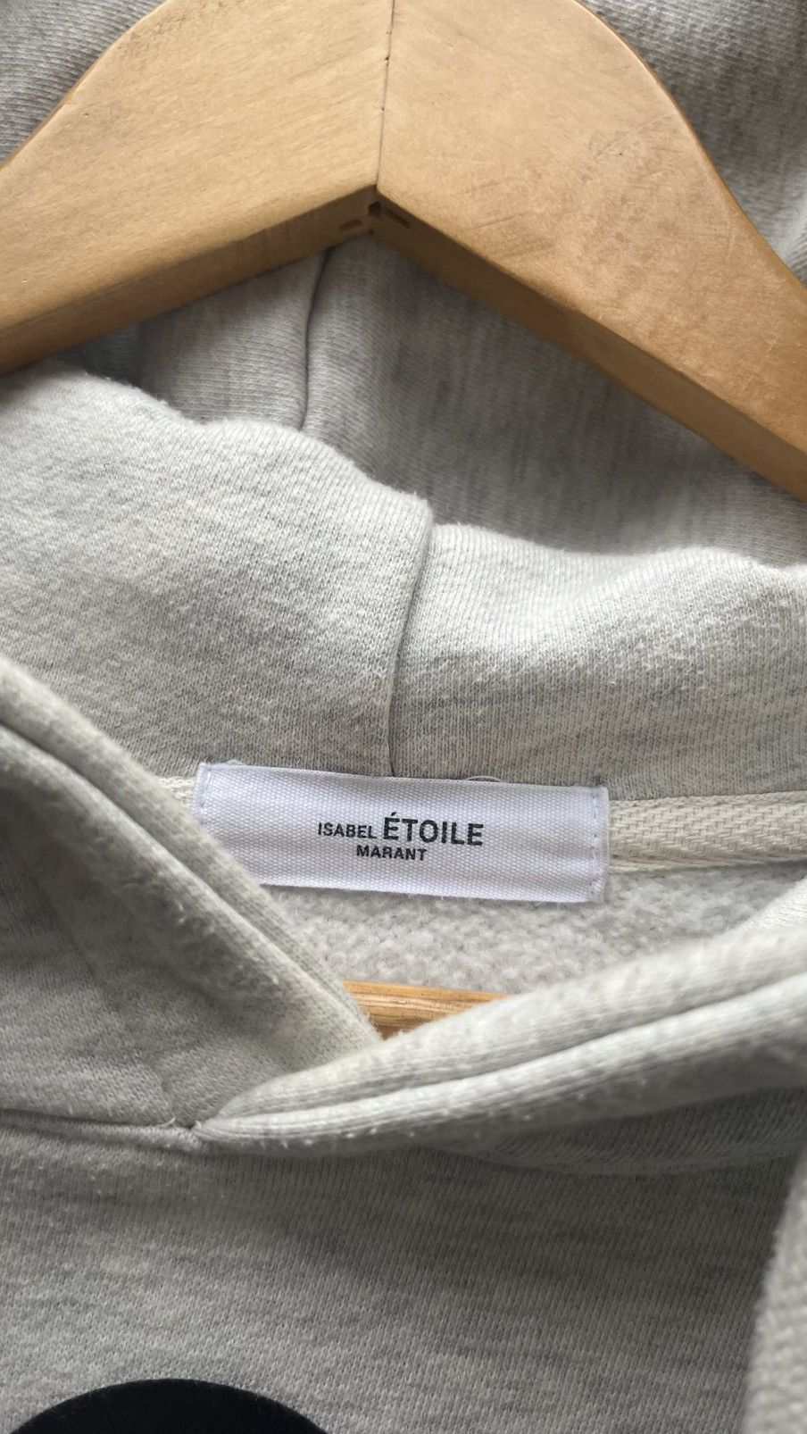 Isabel Marant Etoile Isabel Marant Étoile Grey "Mansel" Logo Hoodie (FW 2018) Size US M / EU 48-50 / 2 - 4 Thumbnail