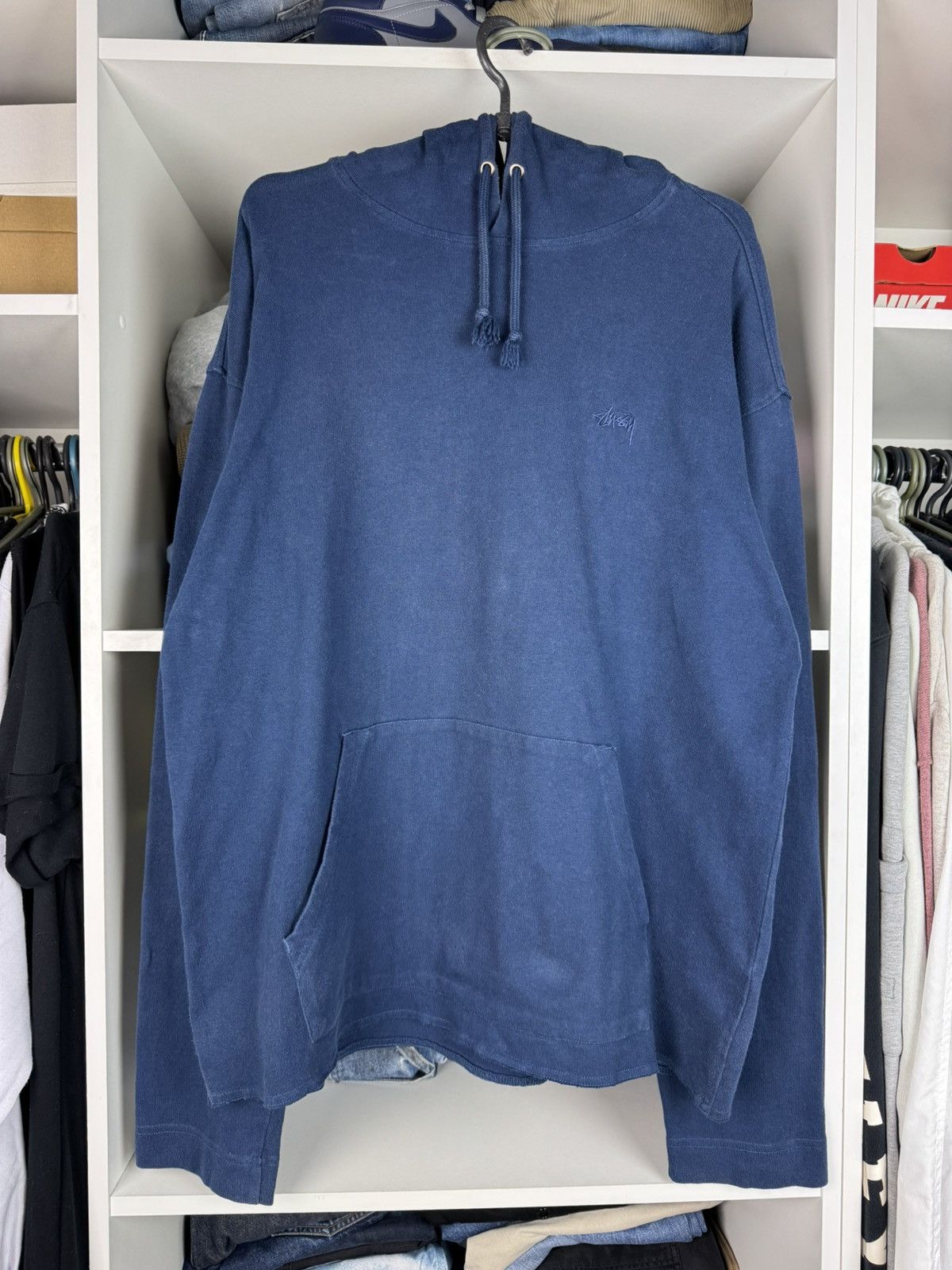 Stussy Stussy Mini Logo Hoodie Size US L / EU 52-54 / 3 - 1 Thumbnail