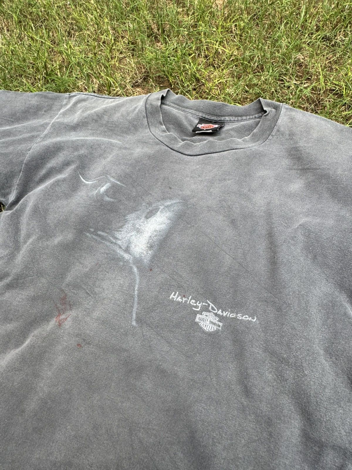 Harley Davidson VTG Harley Davidson Flaming Gorge T-shirt Size US L / EU 52-54 / 3 - 5 Thumbnail