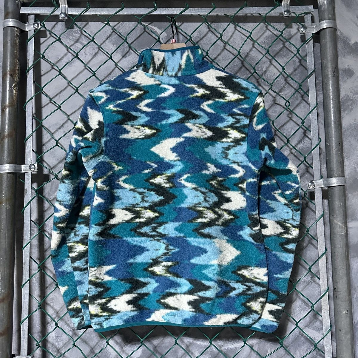 Patagonia patagonia synchilla fleece pullover snap-t aztec waves Size S / US 4 / IT 40 - 10 Thumbnail