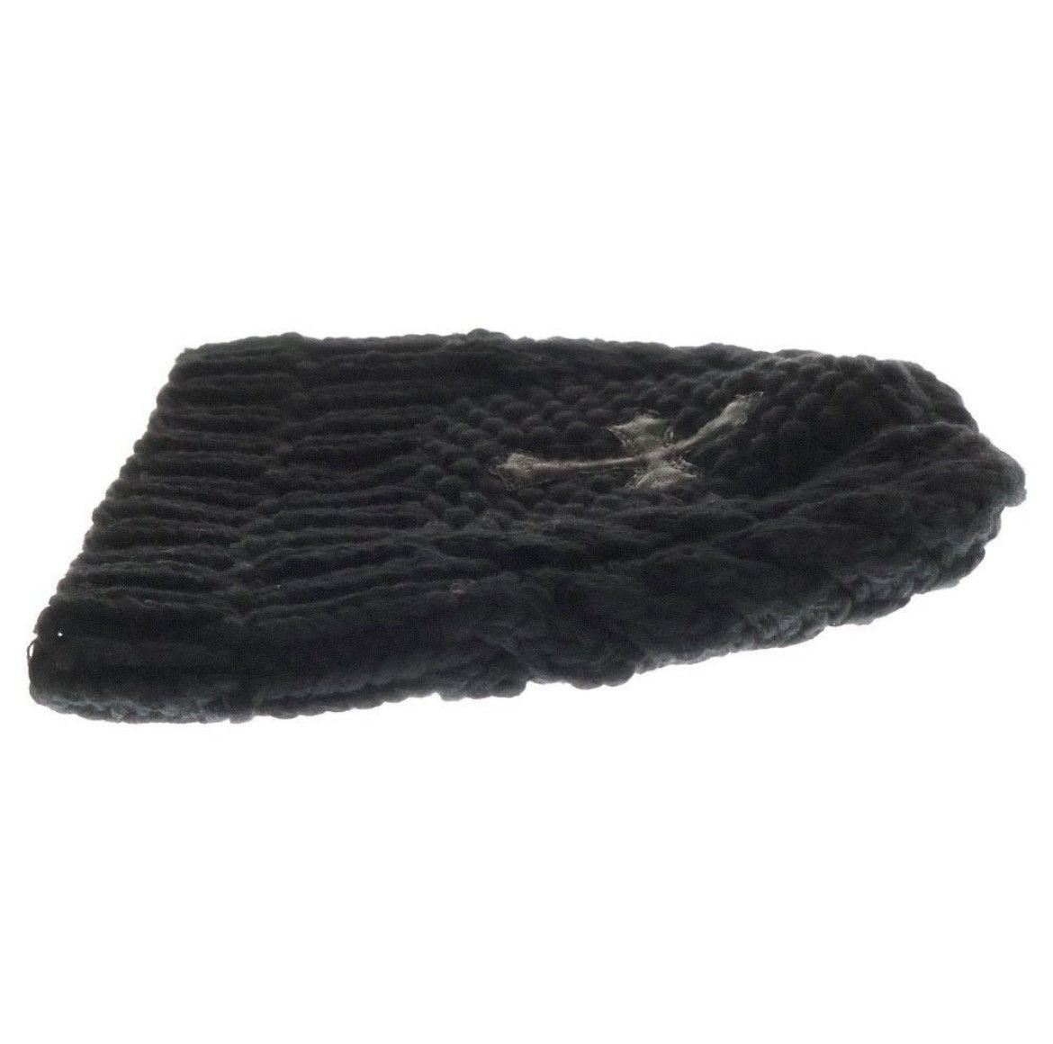 Chrome Hearts Chrome Hearts Cross Patch Cashmere Beanie Hat Size ONE SIZE - 4 Thumbnail