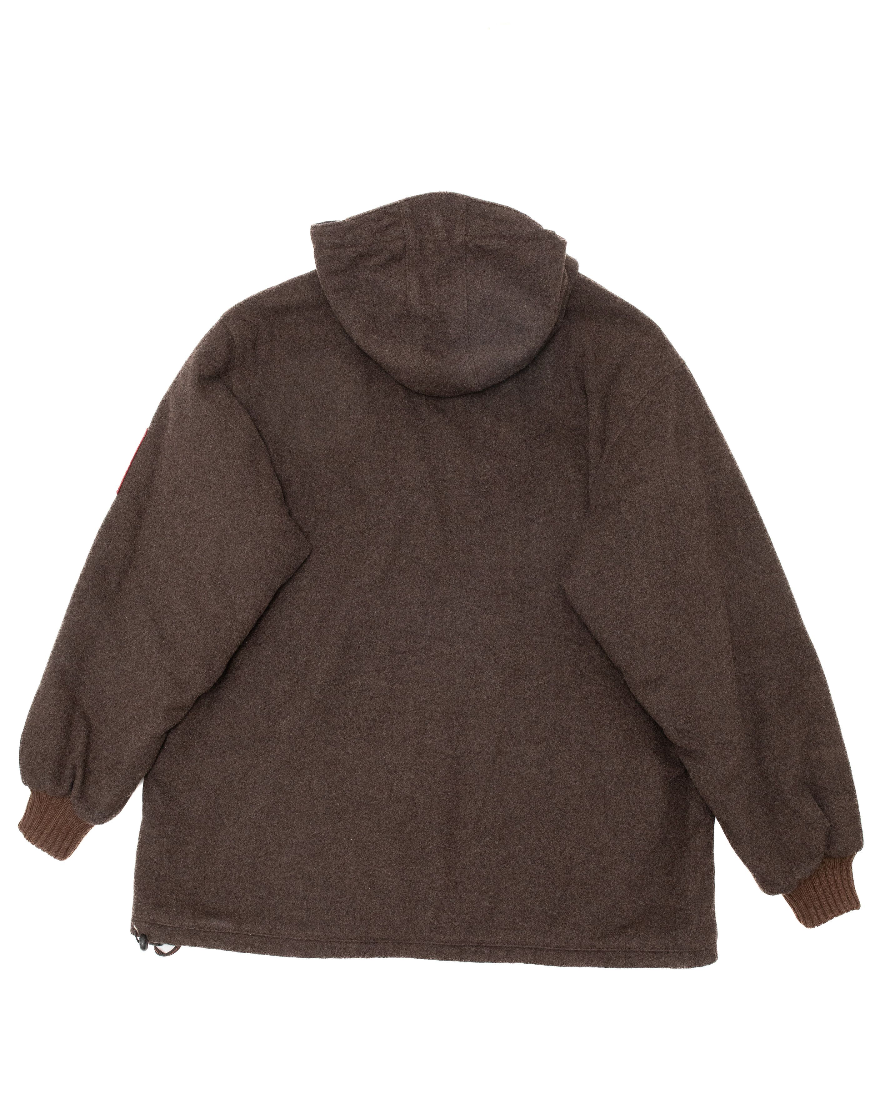Other POST CARD Vintage Loden Wool Hooded Anorak Size US L / EU 52-54 / 3 - 3 Thumbnail