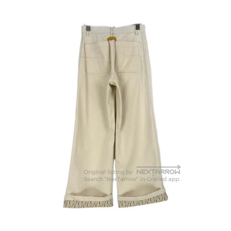 Dior Dior Beige leather-label jeans Size 42" / US 20 - 2 Thumbnail