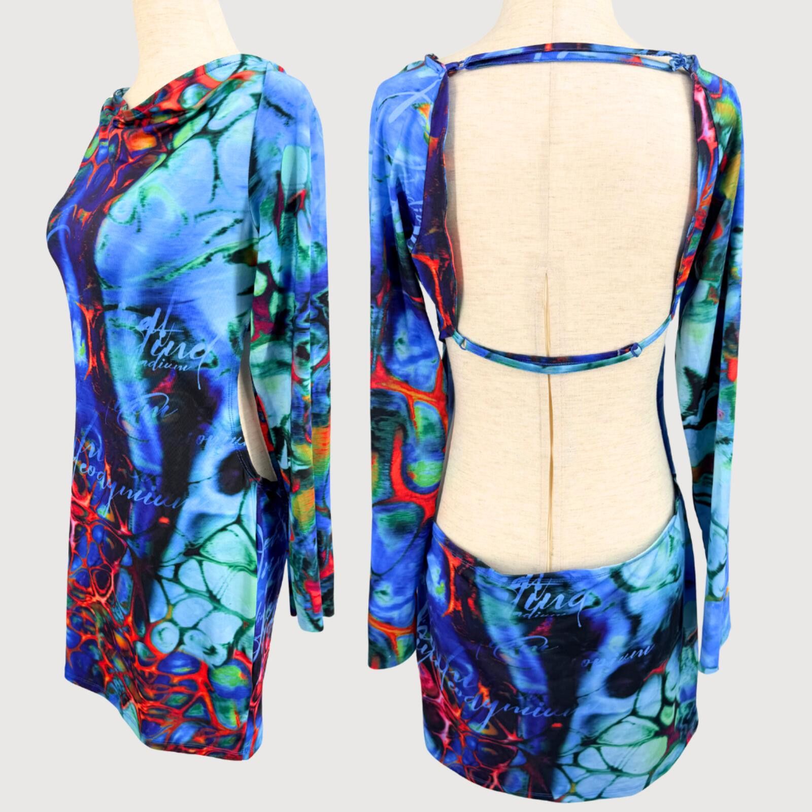 Jaded London Jaded London x Sydney Carlson Positano Mini Dress 10 Size L / US 10 / IT 46 - 3 Thumbnail