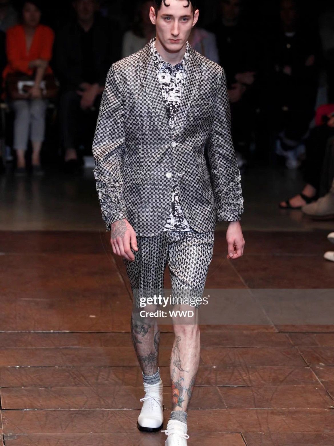 Comme Des Garcons Homme 12SS Chain Pattern Jacket
