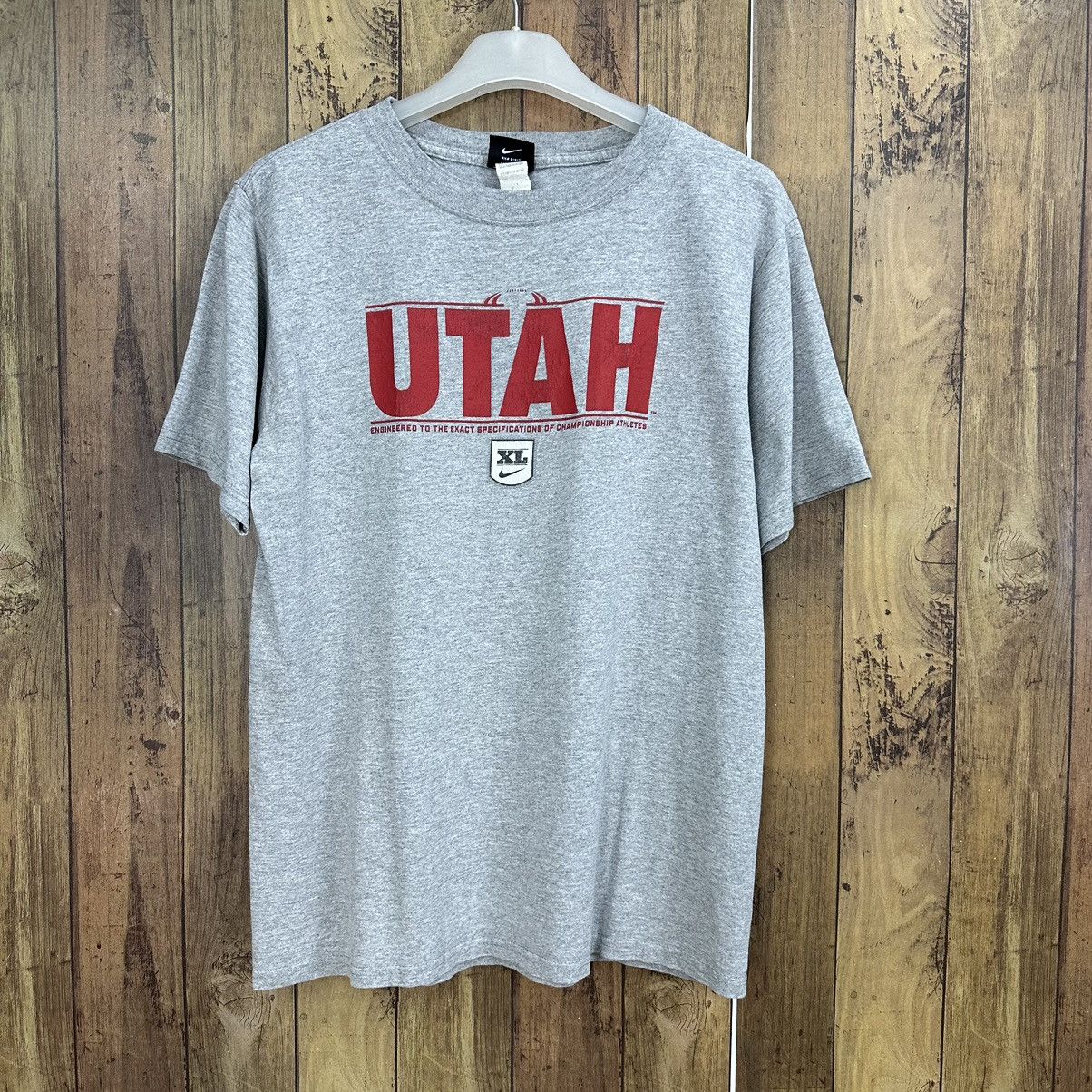Nike Vintage Nike UTAH Championship Tshirt A751 Size US M / EU 48-50 / 2 - 1 Thumbnail