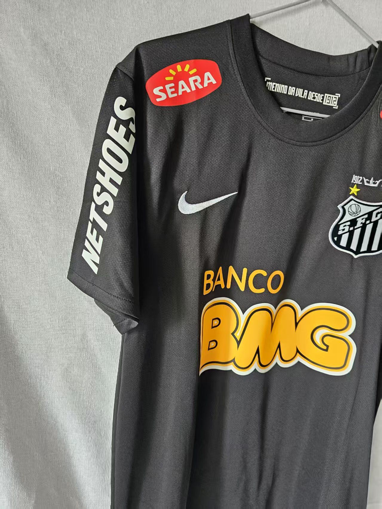 Other Vintage Santos FC 11 Neymar Jersey Black Size US XL / EU 56 / 4 - 3 Thumbnail