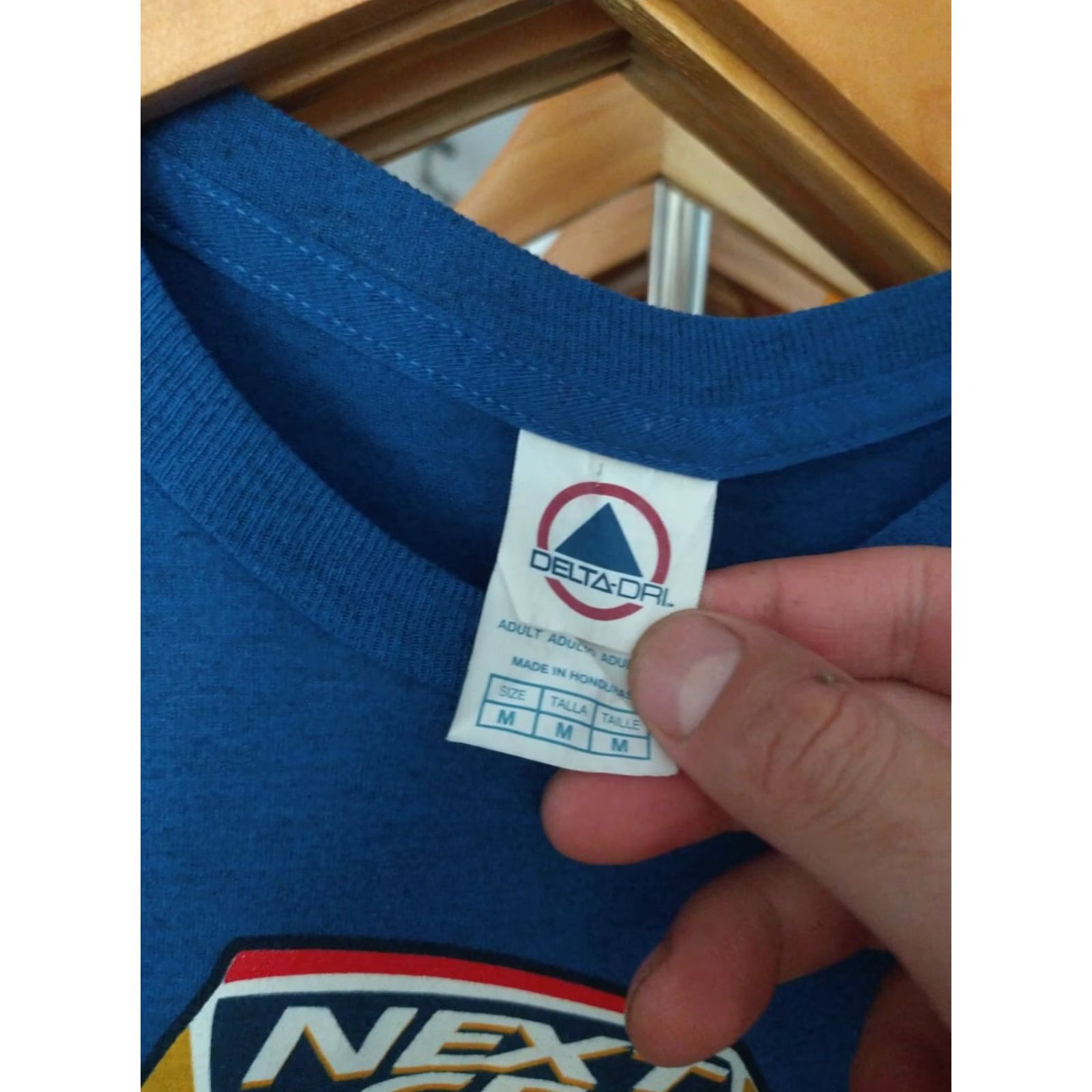 Delta VINTAGE NextGen USA International Development Festivals Soccer T-shirt M Men Blue Delta 100% Polyester Pro Weight Sports T-Shirt Mens Size US M / EU 48-50 / 2 - 3 Thumbnail
