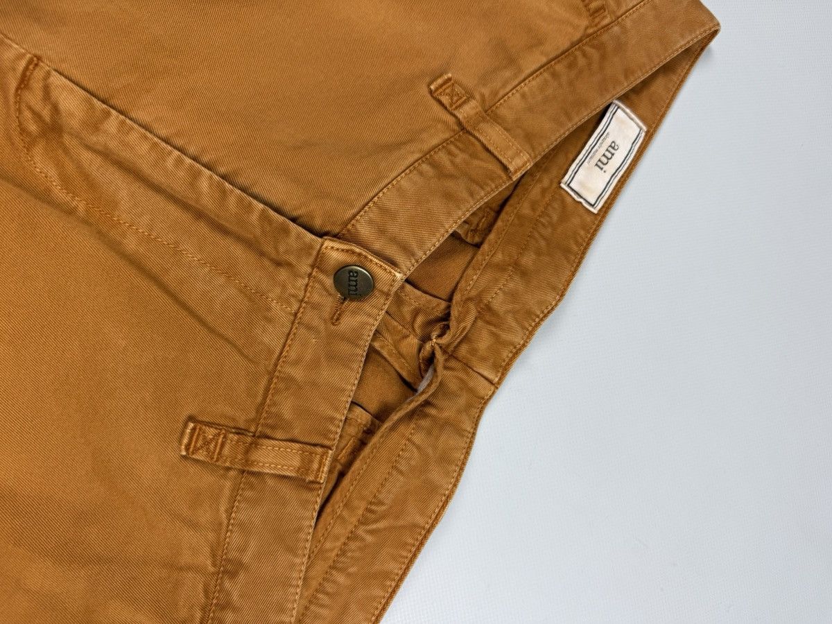 Designer Ami Alexandre Mattiussi Men’s Garment Dyed Cargo Shorts Size US 34 / EU 50 - 10 Thumbnail