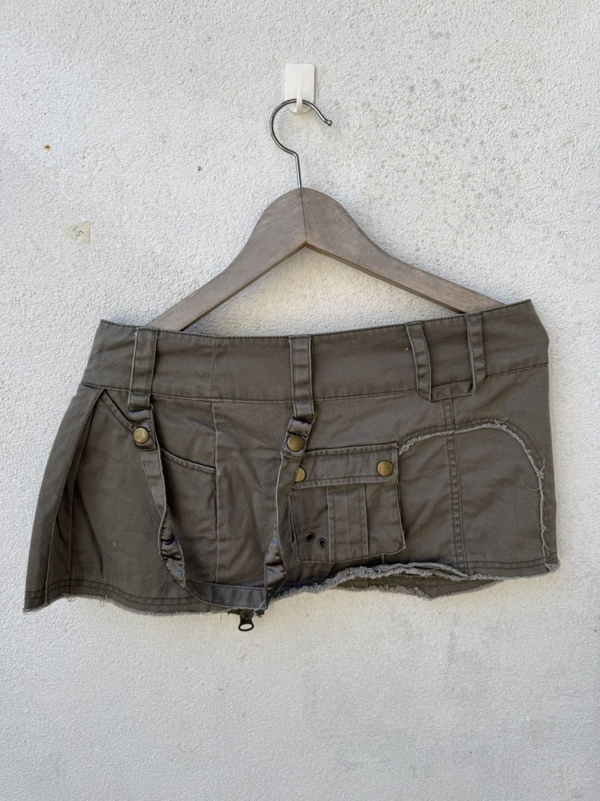 X-Girl X-GIRL MILITARY DEISGN SKIRT Size 31" - 5 Thumbnail