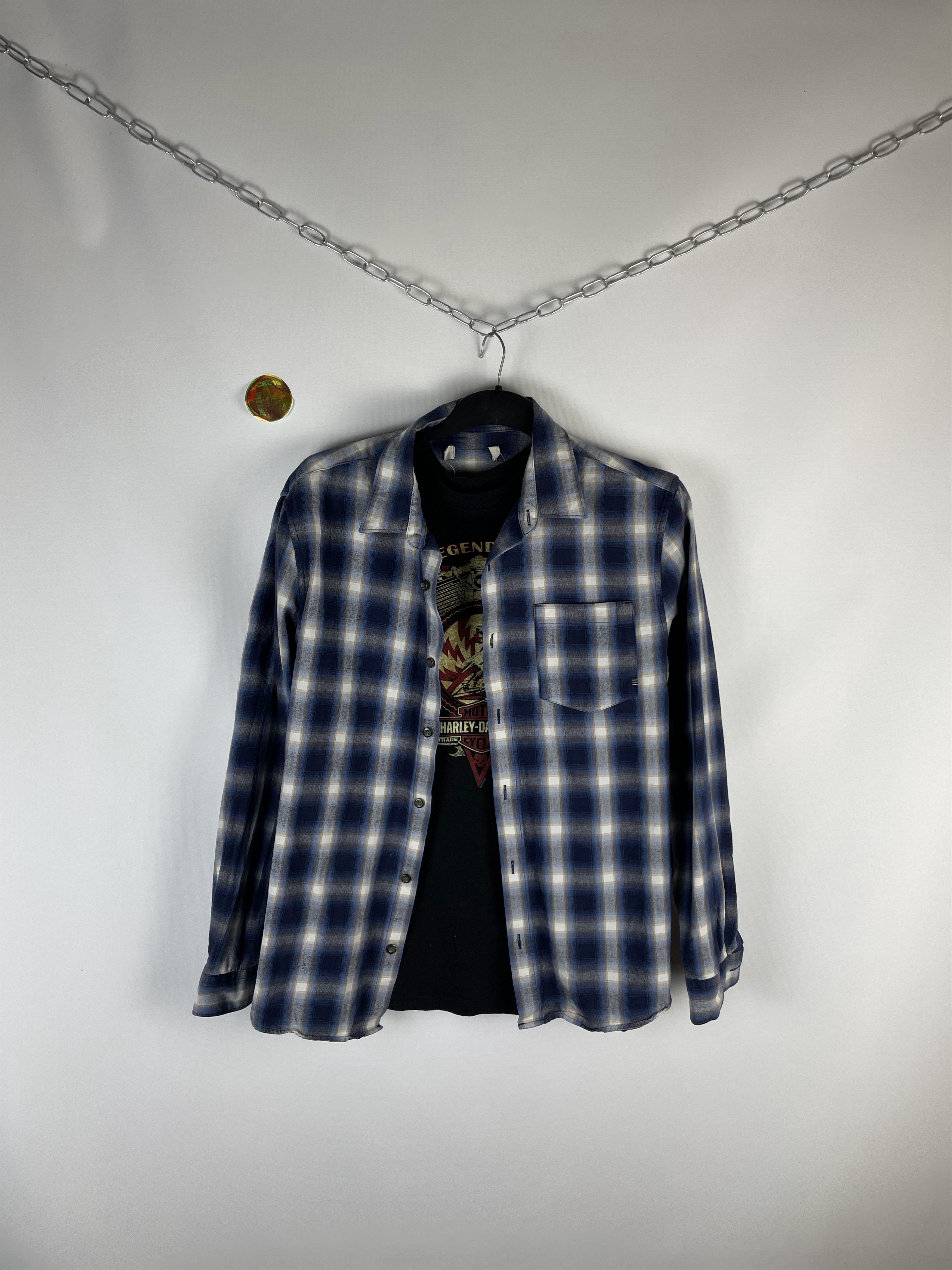 Flannel × Vintage Flannel Vintage Mens Shirt Size US XL / EU 56 / 4 - 1 Thumbnail