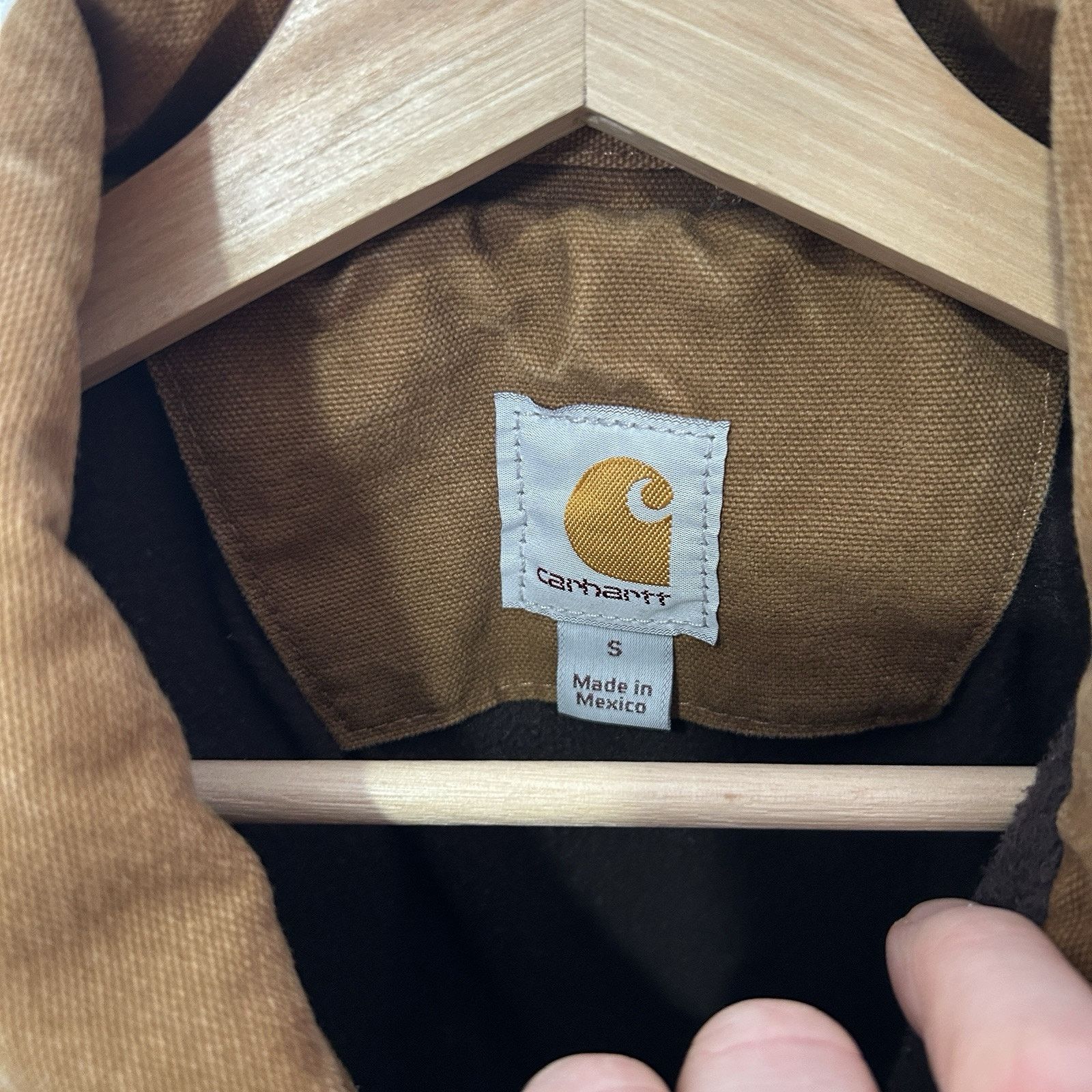 Carhartt Carhartt Berwick Fleece-Lined Canvas Jacket “Brown” Size US S / EU 44-46 / 1 - 8 Thumbnail