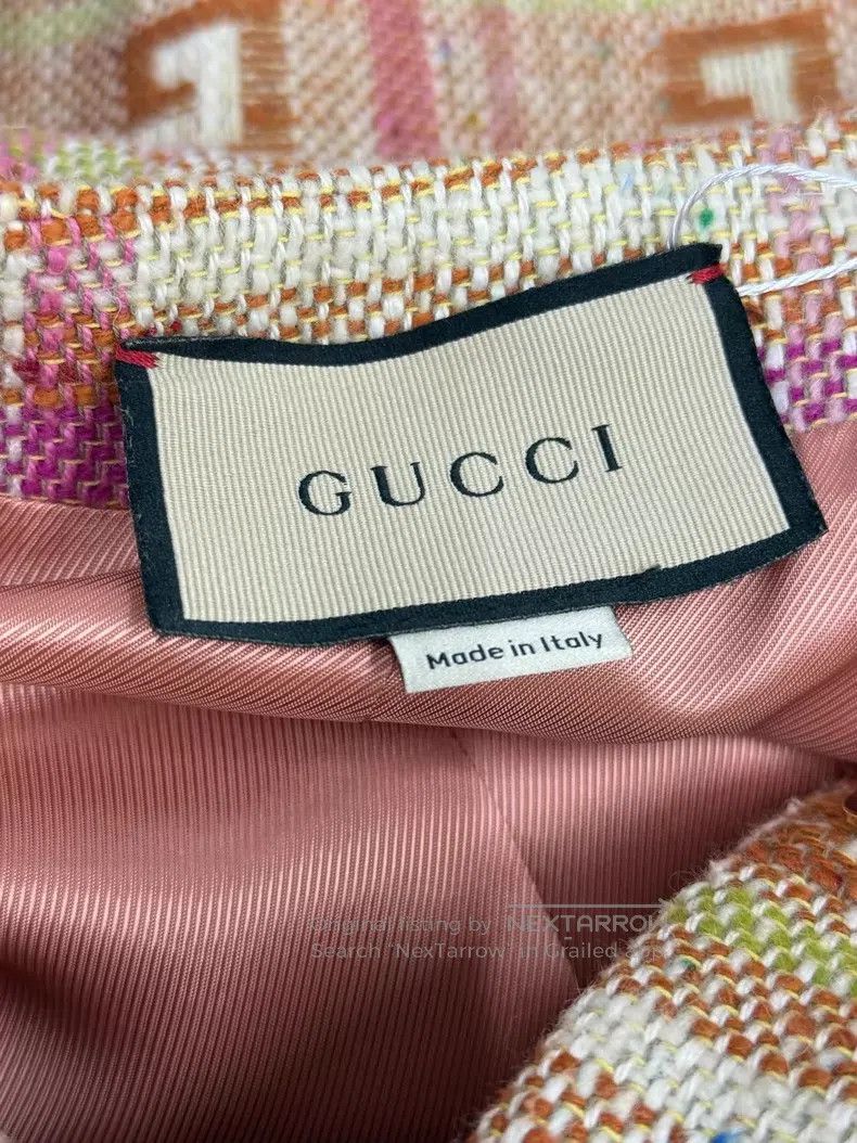 Gucci Gucci Colourful tweed jacket Size S / US 4 / IT 40 - 4 Thumbnail