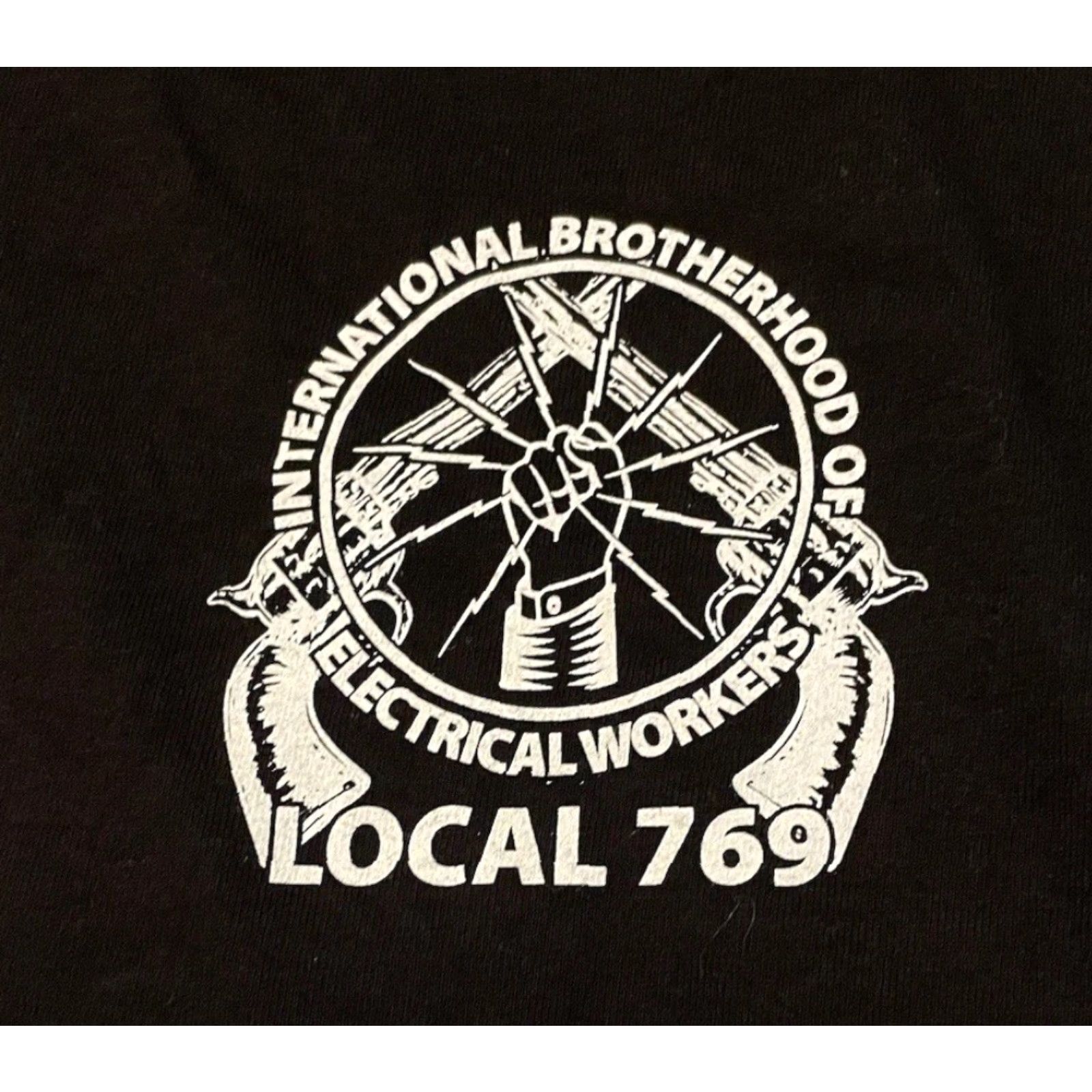 Vintage Vtg Electrical Worker Linemans Rodeo Shirt M Cowboy Arizona Biker Grunge 90s Y2K Size US XL / EU 56 / 4 - 4 Thumbnail