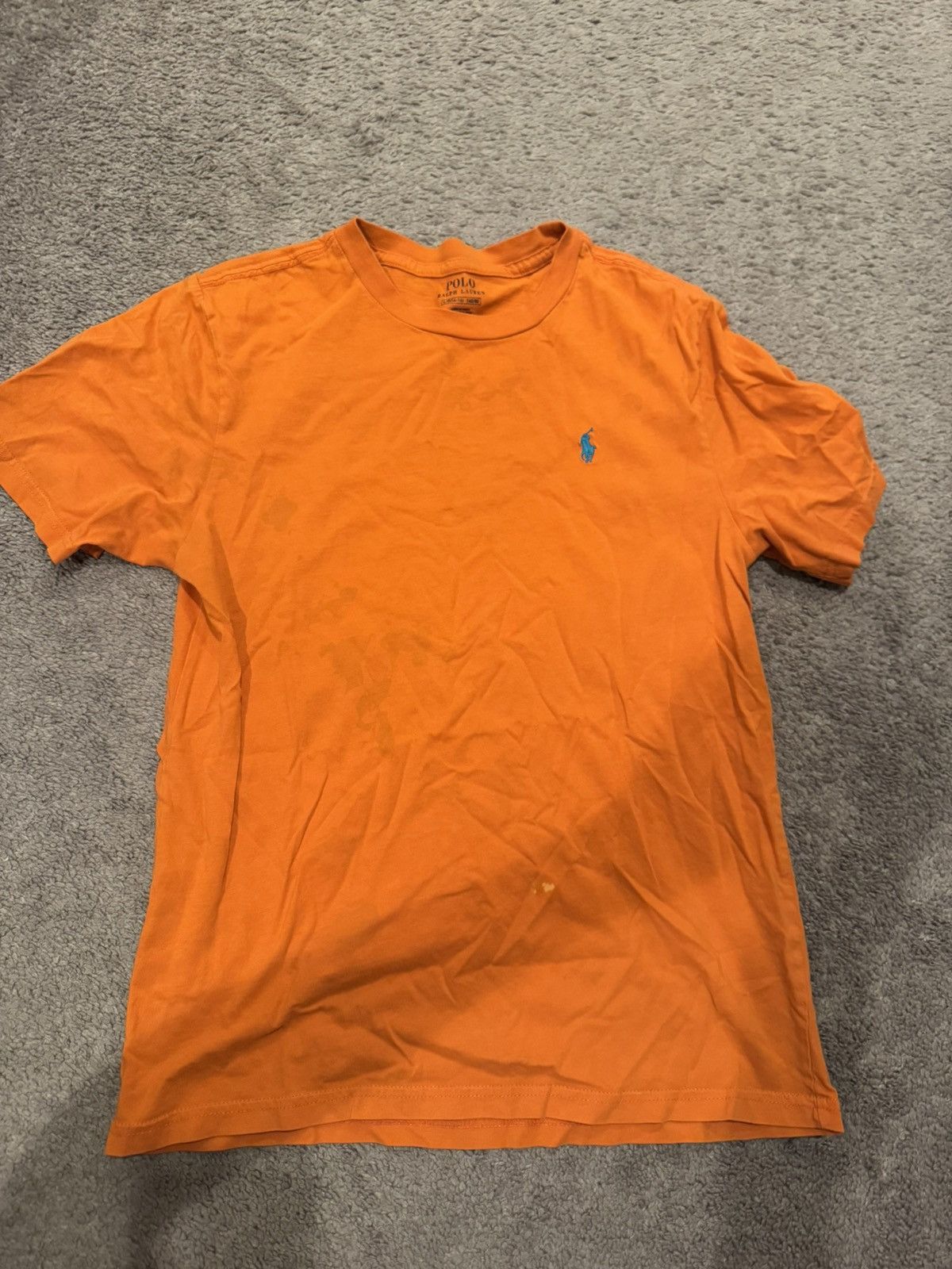 Polo Ralph Lauren Youth polo orange t shirt Size US L / EU 52-54 / 3 - 1 Thumbnail