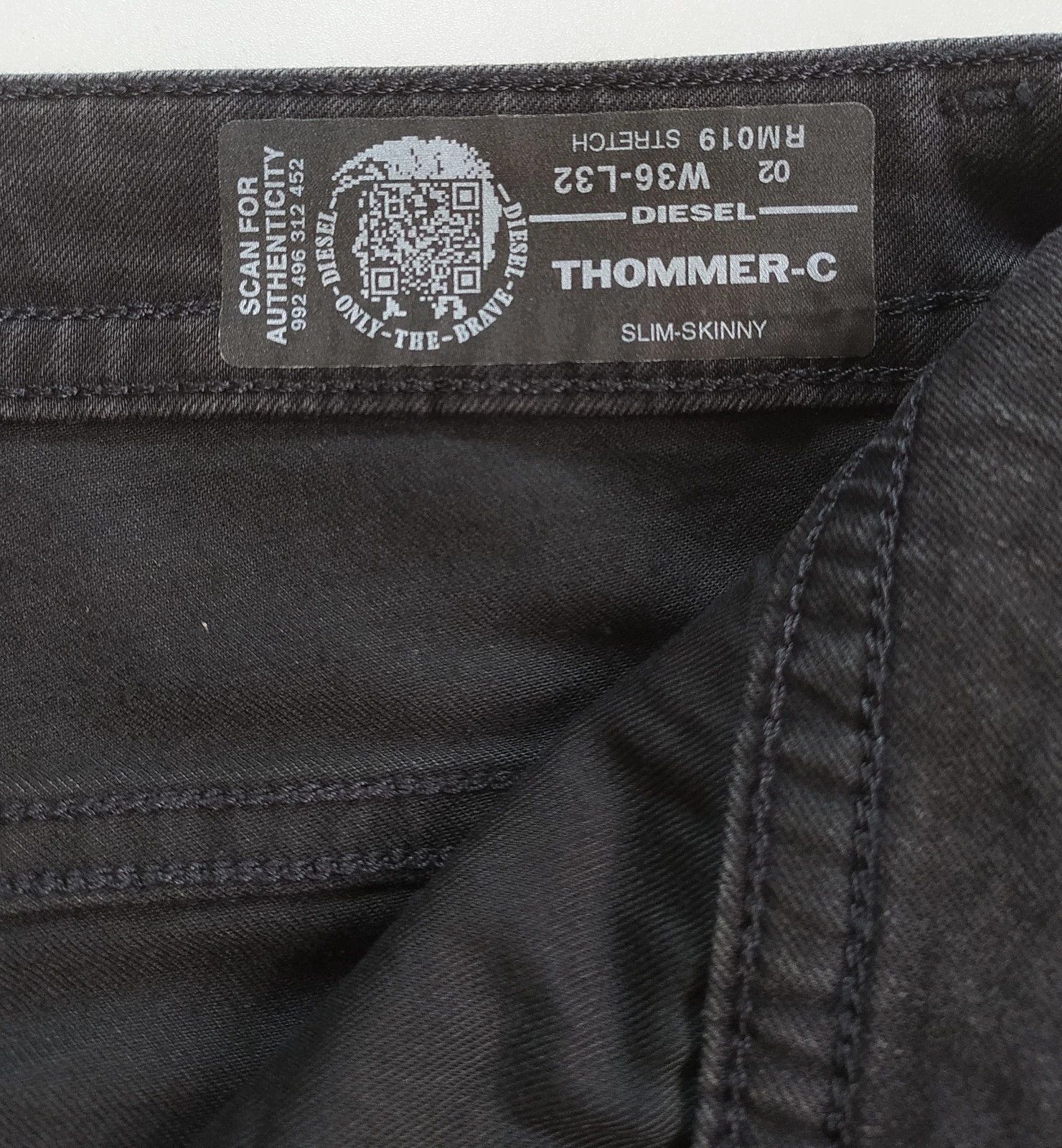Diesel Diesel THOMMER-C L.32 MENS JEANS T/9608 Size US 36 / EU 52 - 7 Thumbnail