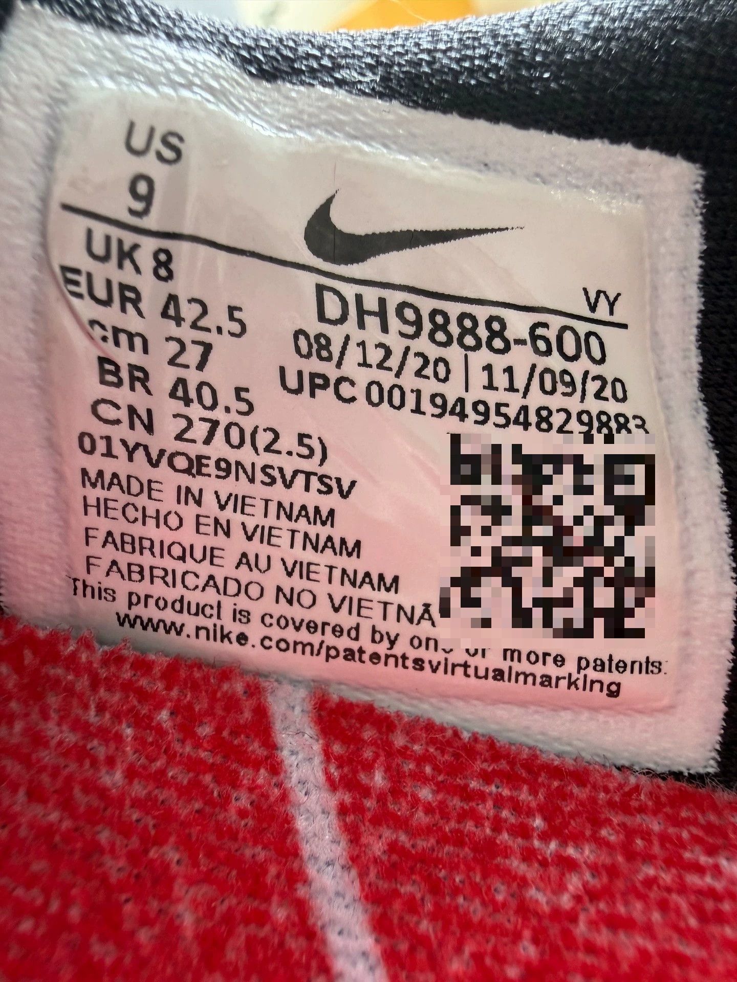 Nike Zoom Kobe 6 All-Star Black Red Size US 9.5 / EU 42-43 - 7 Thumbnail