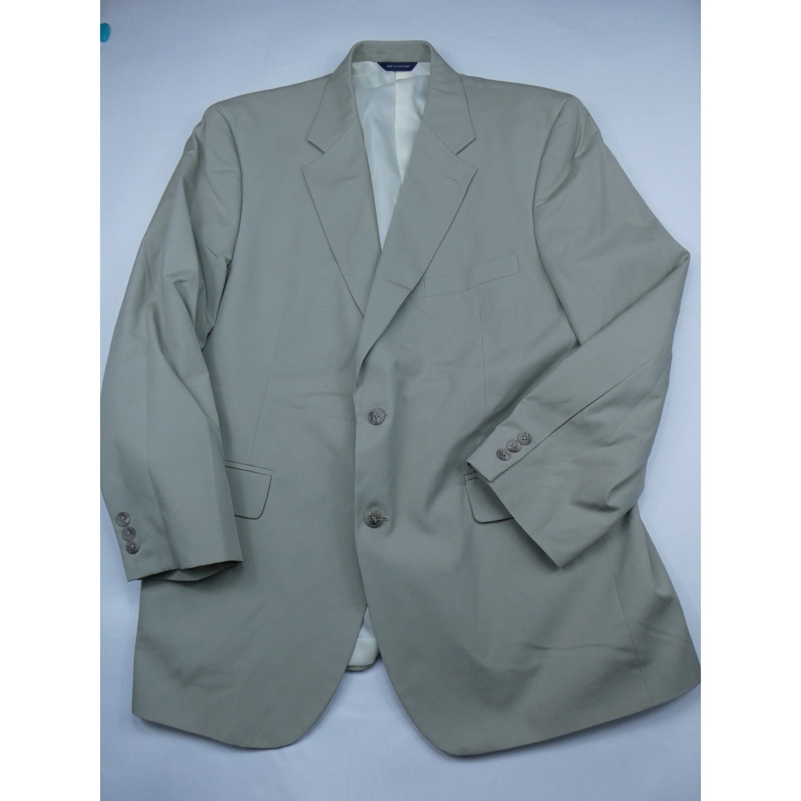 Brooks Brothers Brooks Brothers sport coat, 44R, Khaki chino jacket, NEW Size 44R - 1 Thumbnail