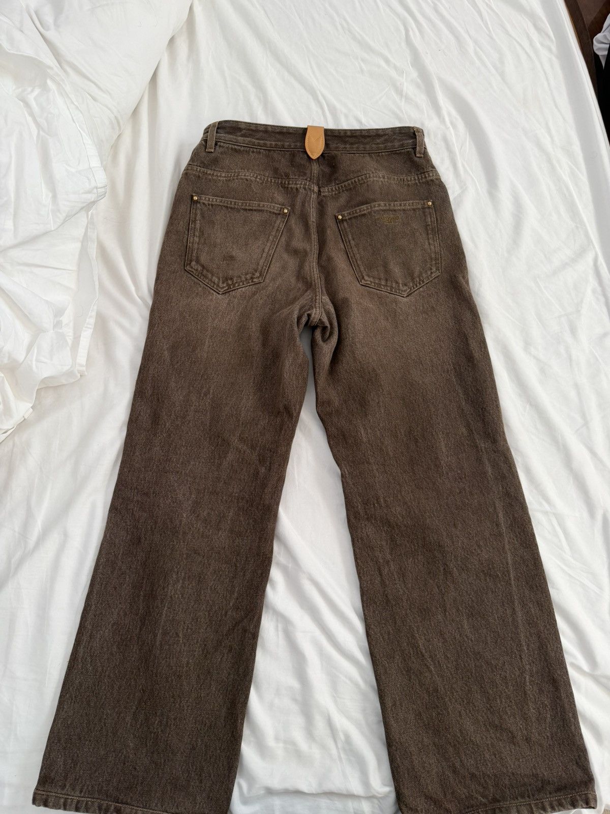 Louis Vuitton Louis vuitton coffee indigo denim skate pants Size US 30 / EU 46 - 4 Thumbnail