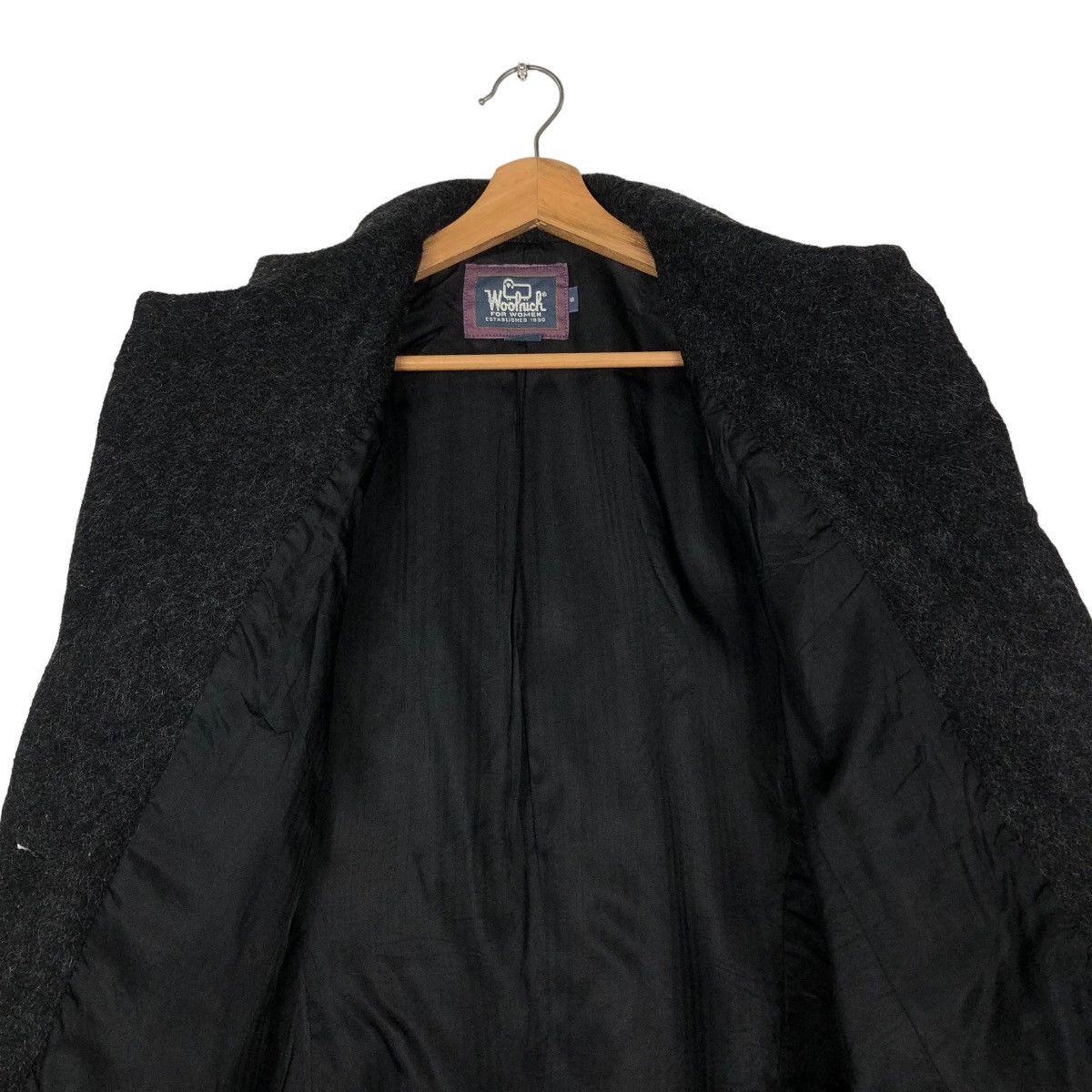 Woolrich Woolen Mills 📌VINTAGE WOOL CHORE JACKET WOOLRICH MADE IN USA Size US S / EU 44-46 / 1 - 12 Thumbnail