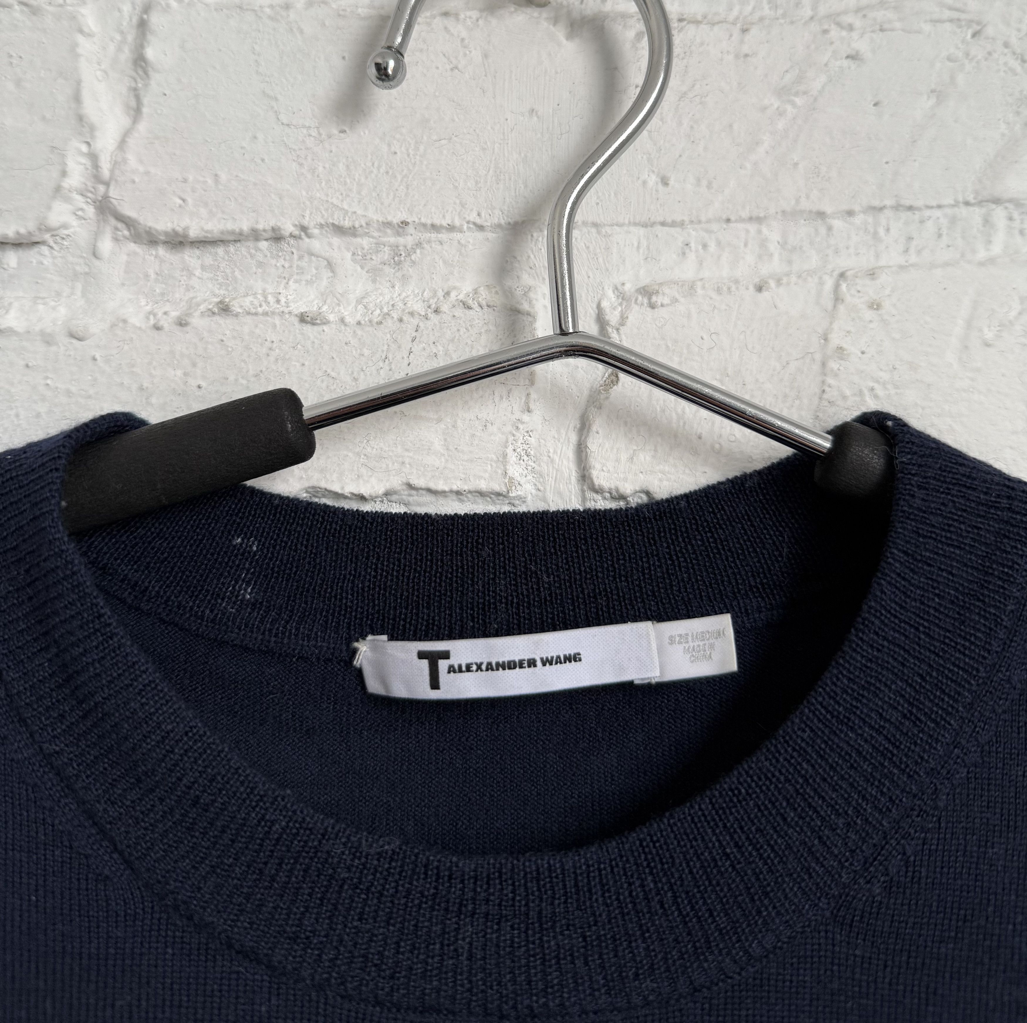 Alexander Wang Alexander Wang wool jumper yellow striped sleeves Size US M / EU 48-50 / 2 - 2 Thumbnail