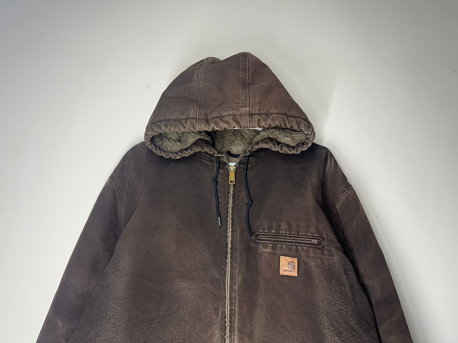 Carhartt × Vintage Vintage Carhartt hooded jacket XL TALL Size US XL / EU 56 / 4 - 2 Thumbnail