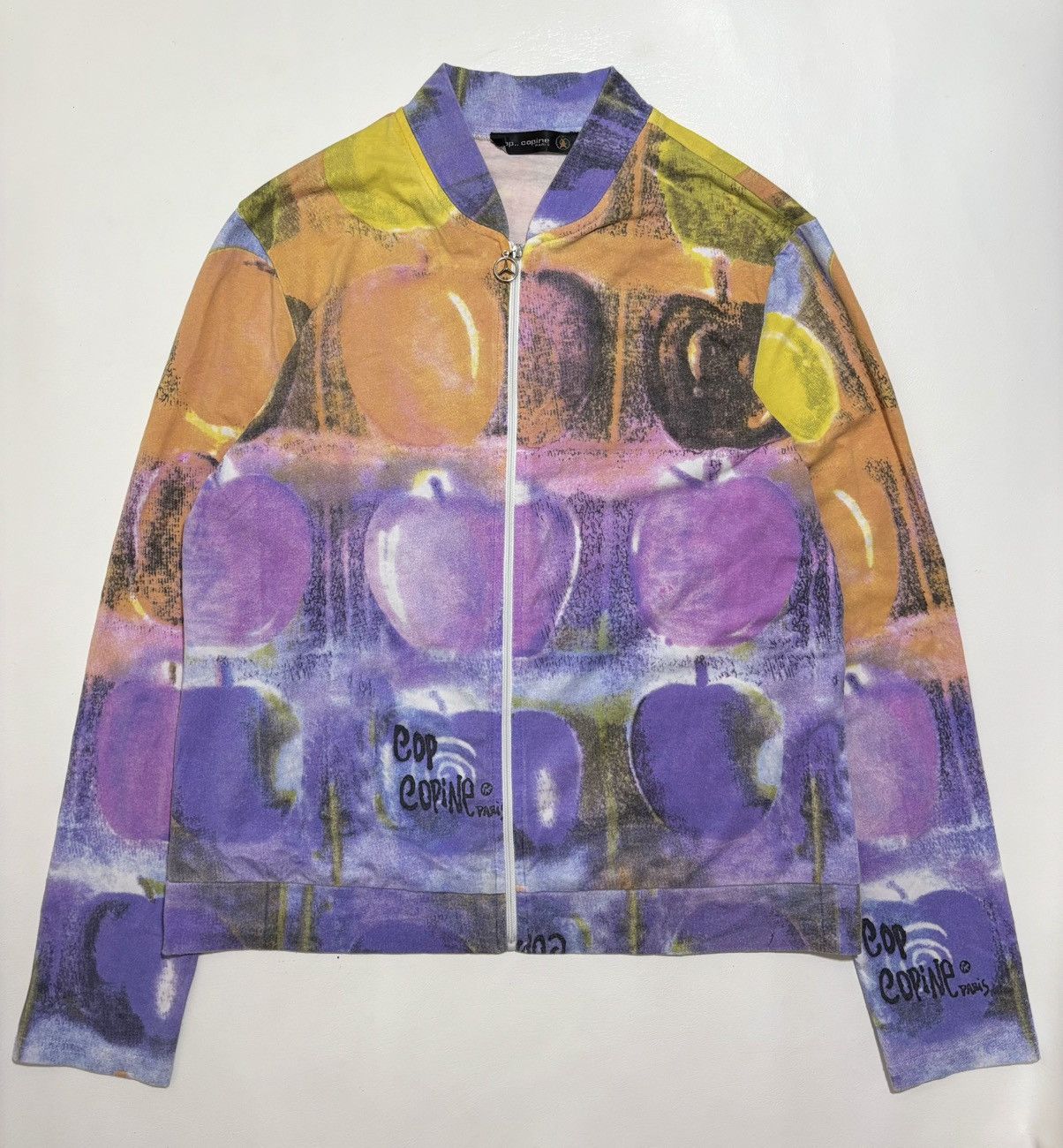Cop Copine Cop Copine All Over Print zip jacket | Grailed