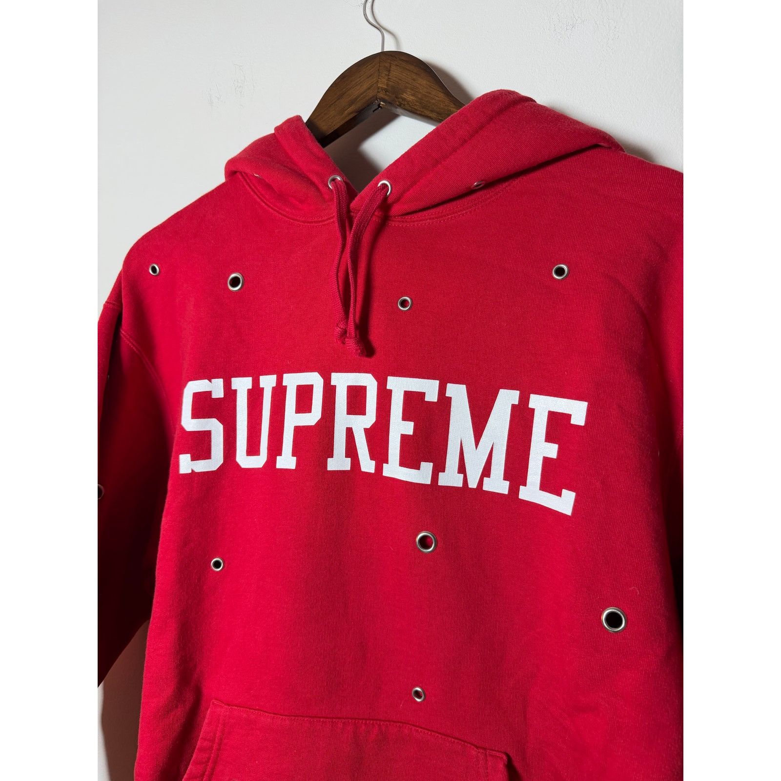 Supreme Eyelet Hooded Sweatshirt SS20