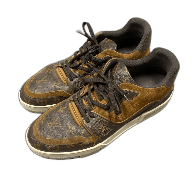Louis Vuitton Louis Vuitton Brown Monogram Trainer Shoes Size US 8 / EU 41 - 1 Thumbnail