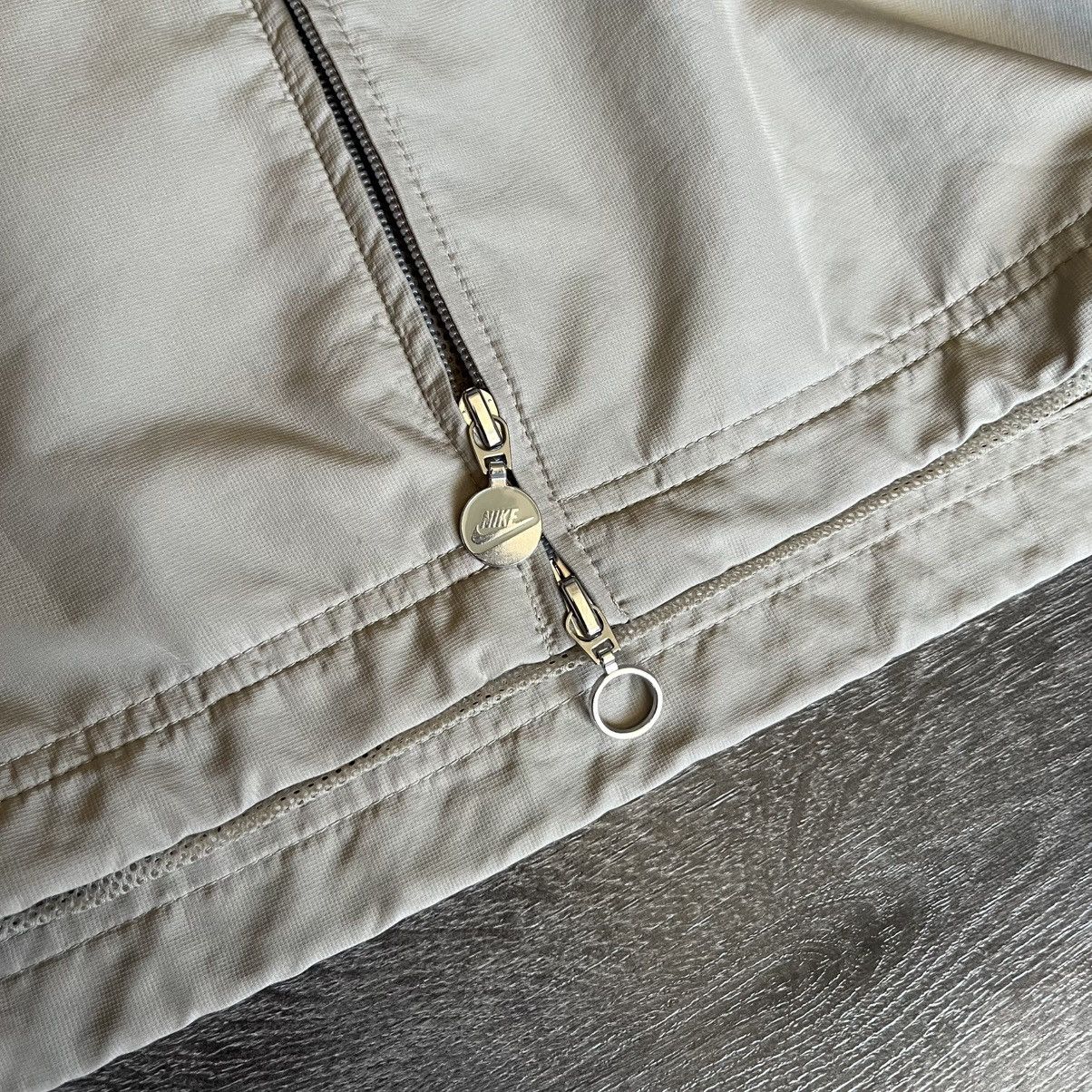 Nike × Vintage Vintage 2000s Nike Zip Up Hooded Light Jacket Swoosh Coaches Size US L / EU 52-54 / 3 - 7 Thumbnail