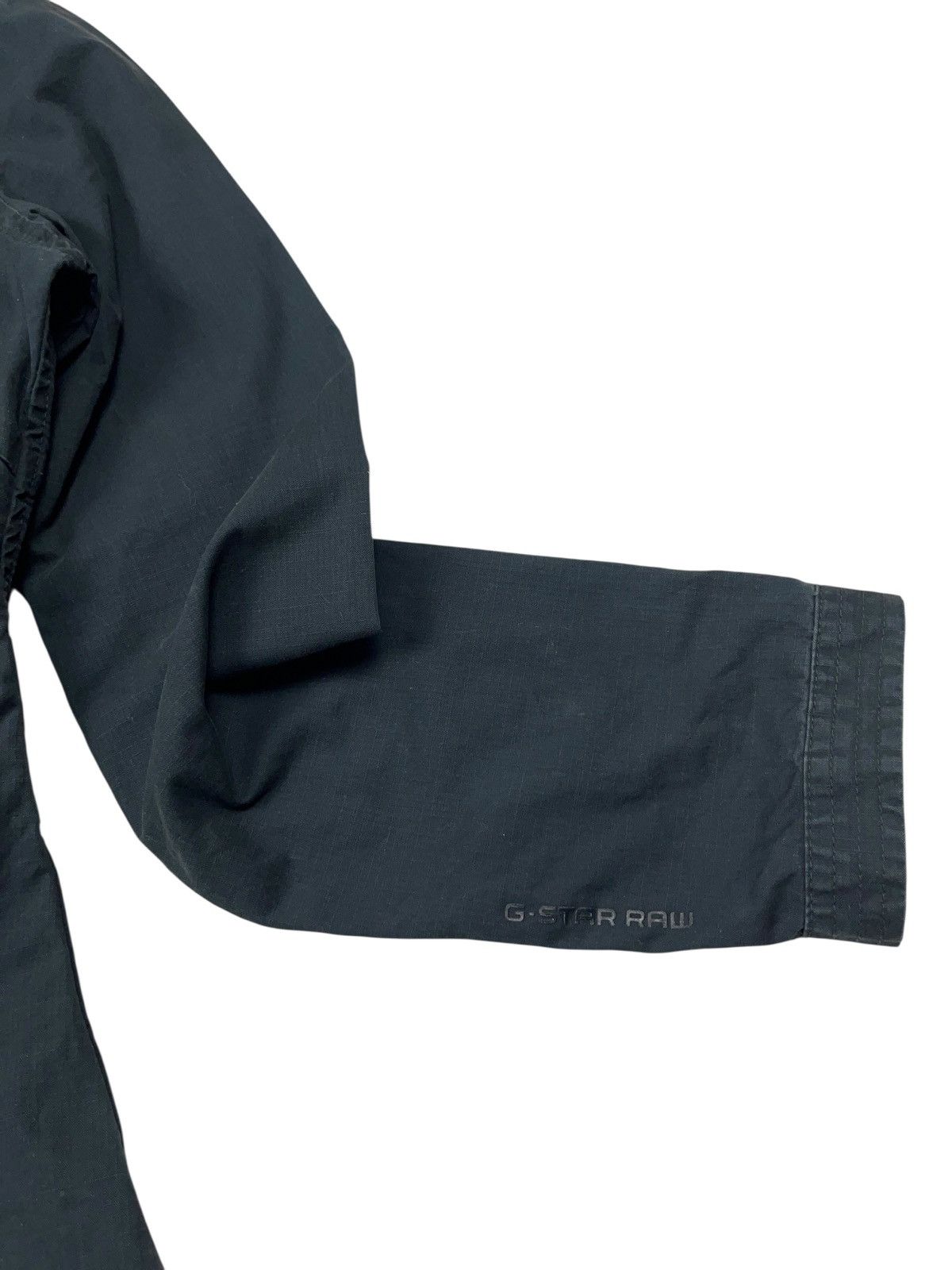 G-Star Vintage G-Star Raw Zip Biker Jacket Lightweight Overshirt Size S / US 4 / IT 40 - 3 Thumbnail