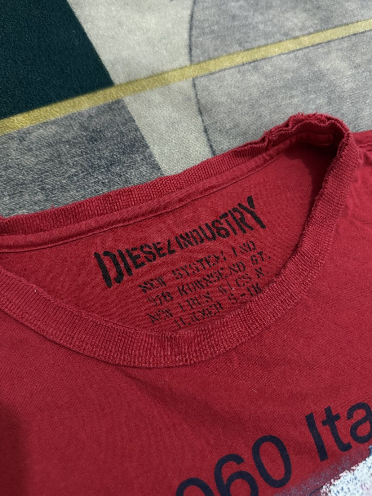 Diesel DIESEL IND TSHIRT Size US L / EU 52-54 / 3 - 3 Thumbnail