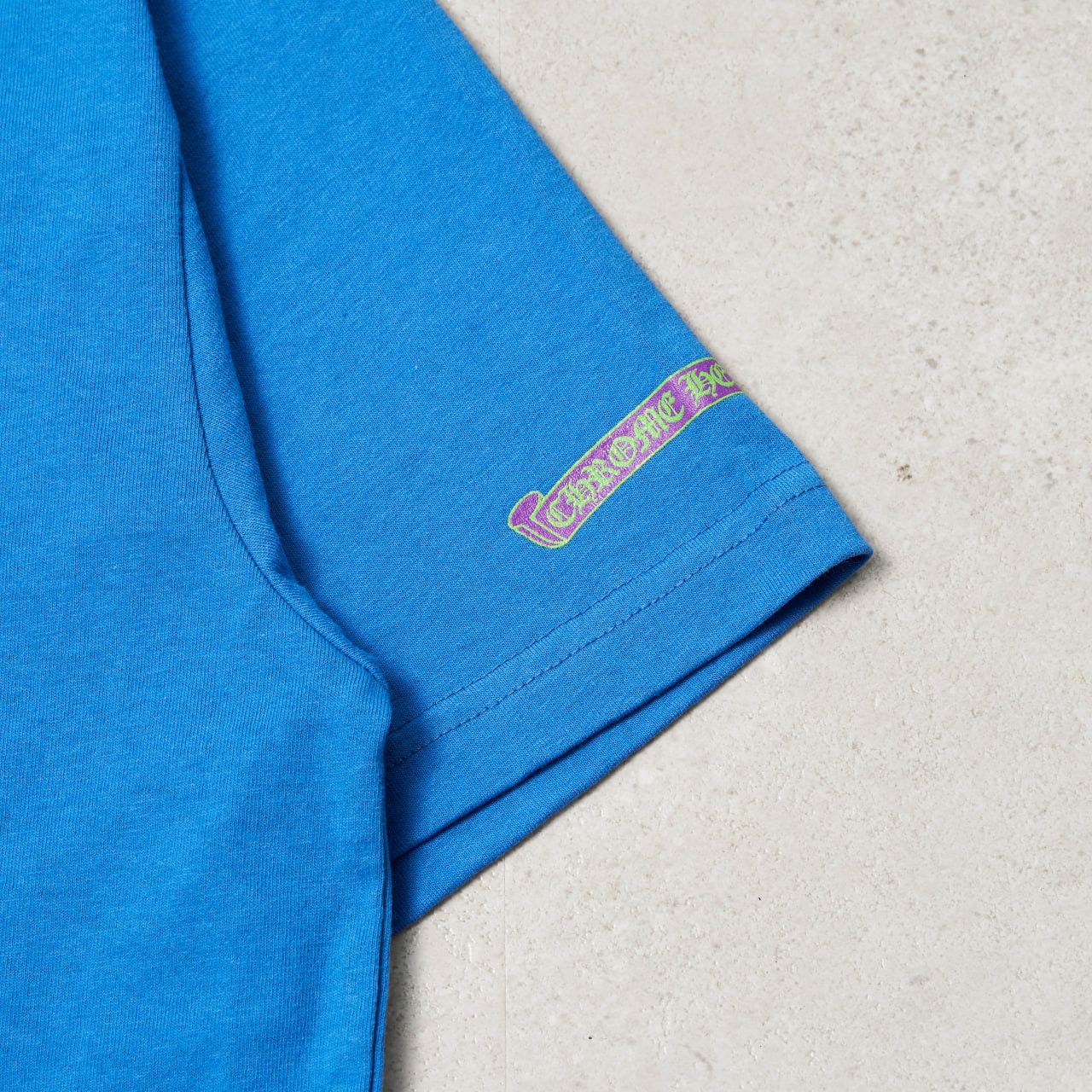 Chrome Hearts CHROME HEARTS Scroll Tee BLUE Size US M / EU 48-50 / 2 - 5 Thumbnail