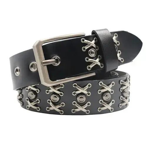 Other Metal Rivet Belt Size ONE SIZE - 3 Thumbnail