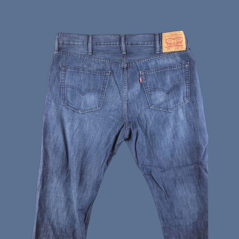 Levi's Levi's 559 Jeans Mens 38x29 Relaxed Fit Blue Denim Pants Size US 38 / EU 54 - 1 Thumbnail