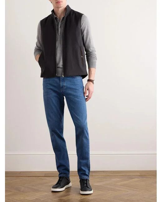 Ermenegildo Zegna o1s1rm0225 RUDP49A7 Pant in Blue Size US 32 / EU 48 - 2 Thumbnail
