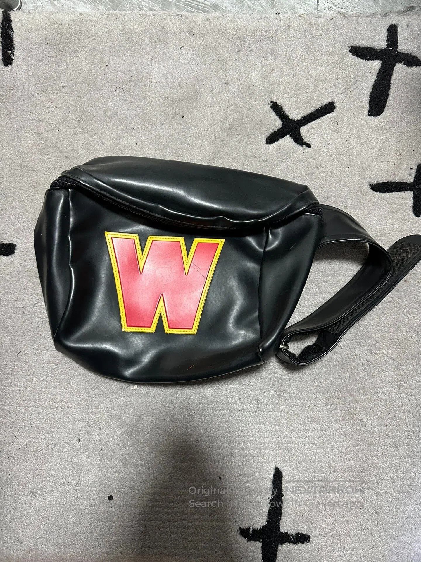 W&LT × Walter Van Beirendonck W&LT Neon Green Nylon Bag | Grailed