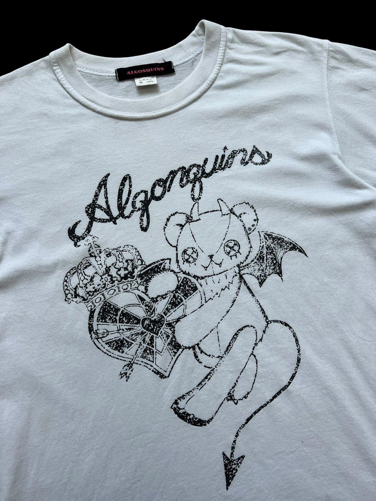 Japanese Brand Algonquins Goth Tshirt Size S / US 4 / IT 40 - 3 Thumbnail