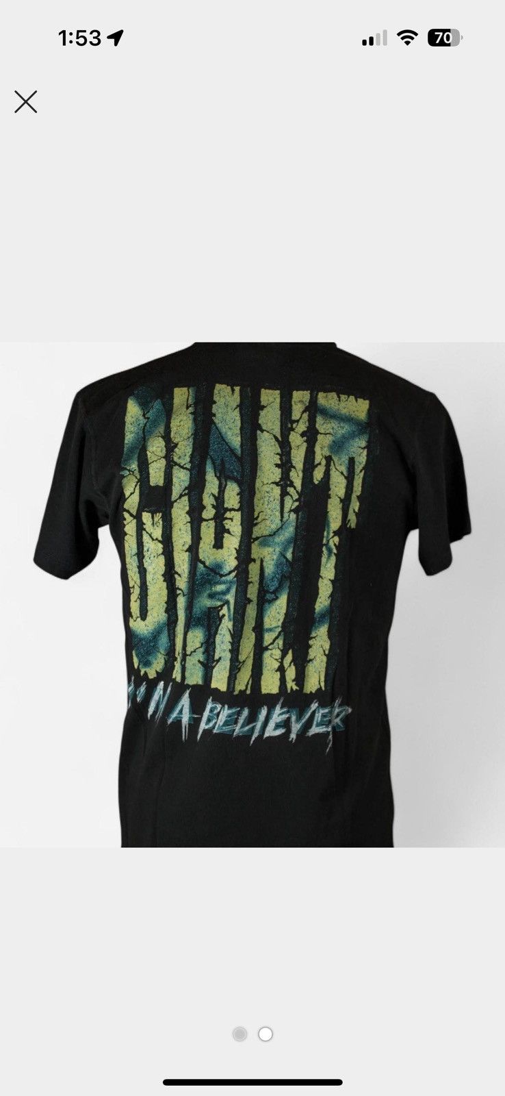 Hanes GIANT concert tee Size US XL / EU 56 / 4 - 2 Thumbnail