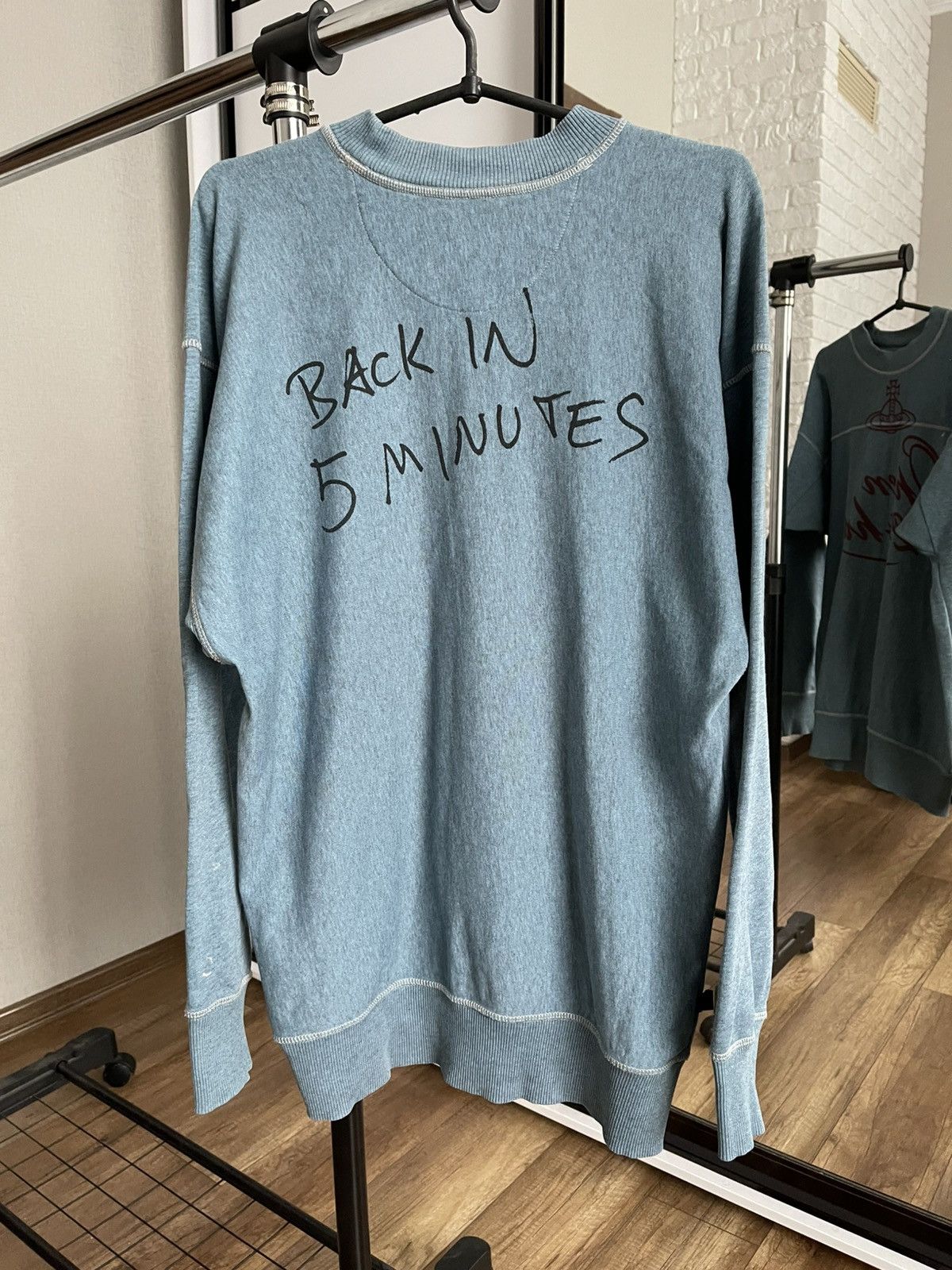 Vivienne Westwood Vivienne Westwood Square Sweatshirt Open 24 Hours Crewneck Size US S / EU 44-46 / 1 - 8 Thumbnail