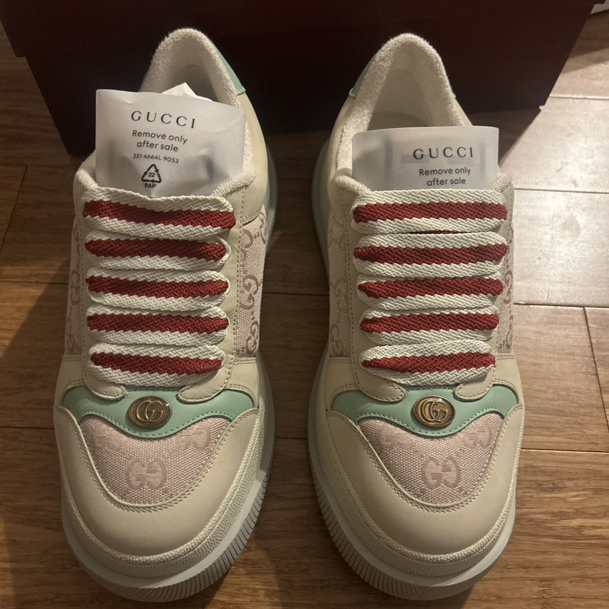 Gucci Gucci GG Monogram Screener Sneaker Size US 10.5 / IT 40.5 - 5 Thumbnail
