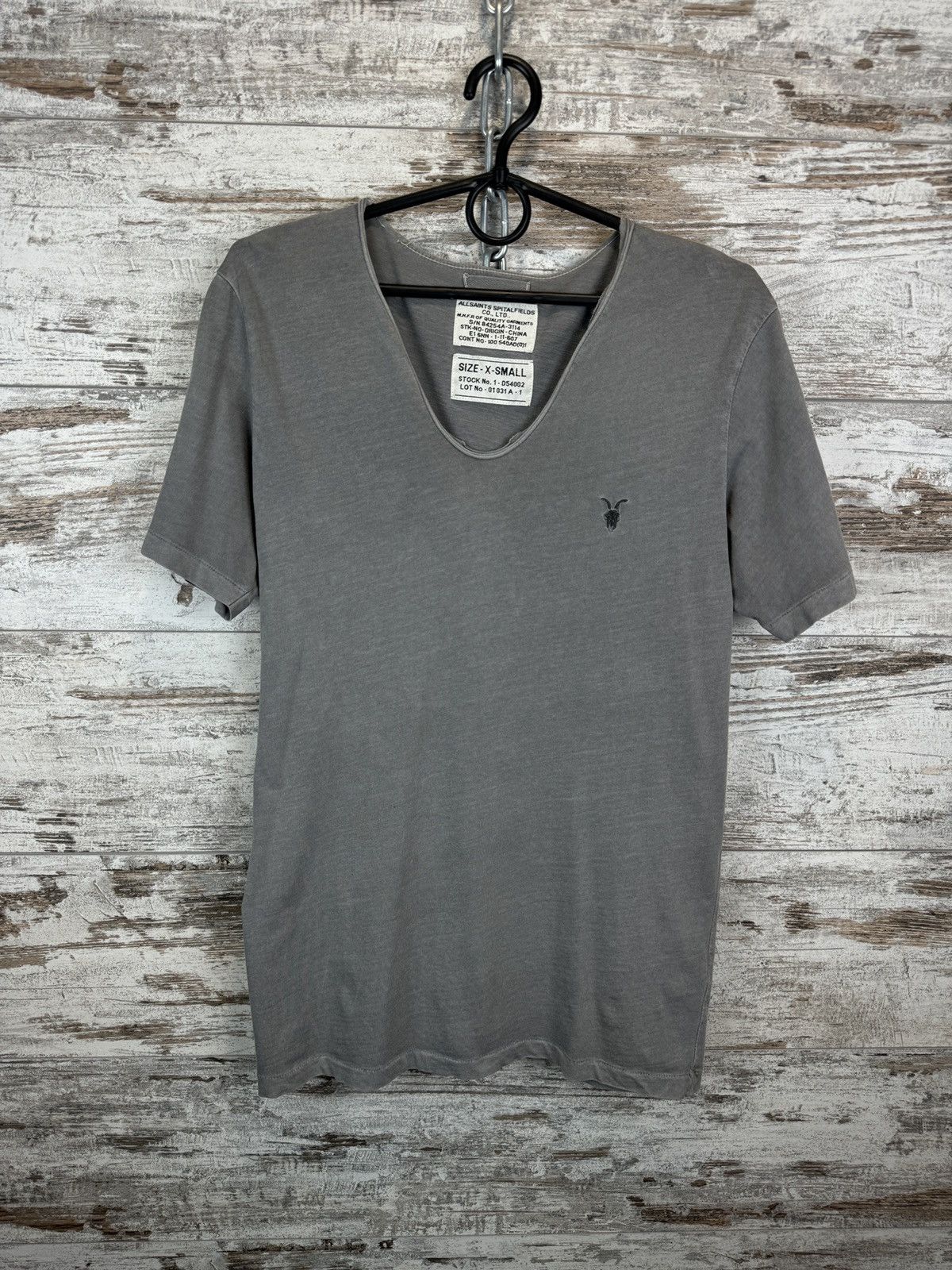 Allsaints × Japanese Brand Mens AllSaints Tonic Scoop T Shirt streetwear y2k Japanese Size US S / EU 44-46 / 1 - 2 Thumbnail