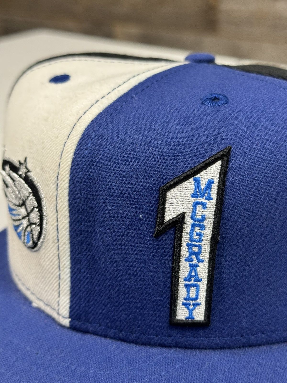 New Era Vintage Orlando Magic Tracy McGrady Embroidered Fitted Cap Size ONE SIZE - 11 Thumbnail
